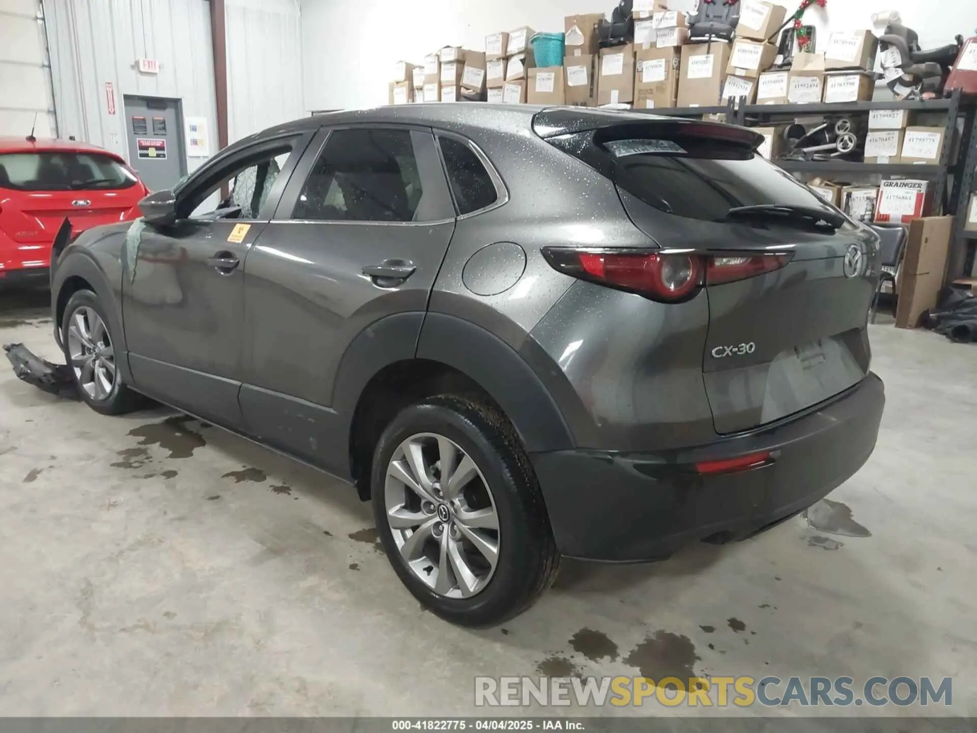 3 fotografías del automóvil dañado 3MVDMACL0MM220306 MAZDA CX-30 2021