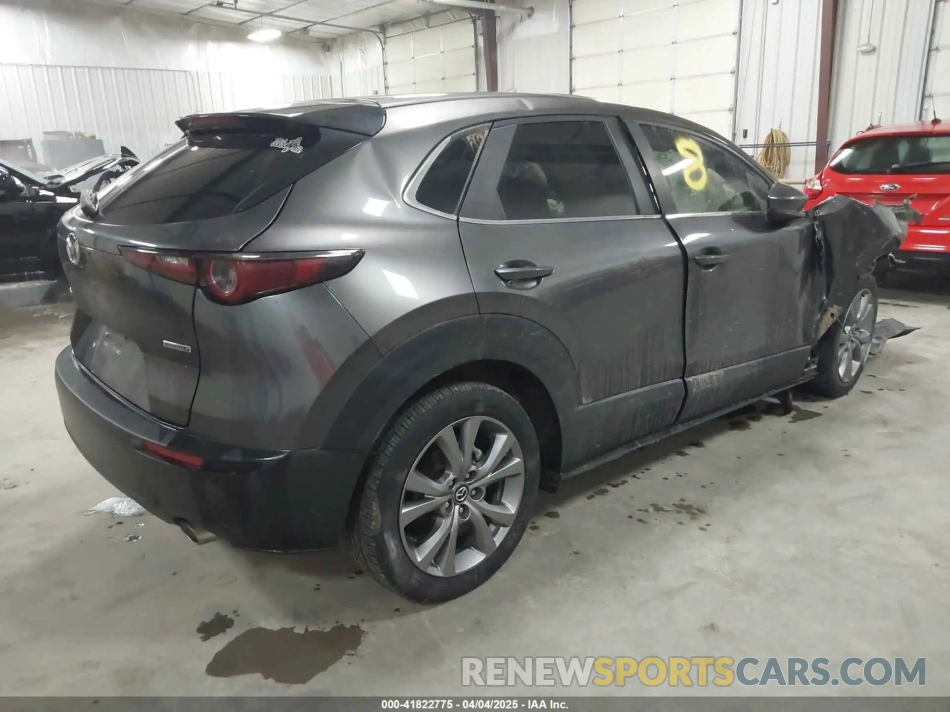 4 fotografías del automóvil dañado 3MVDMACL0MM220306 MAZDA CX-30 2021