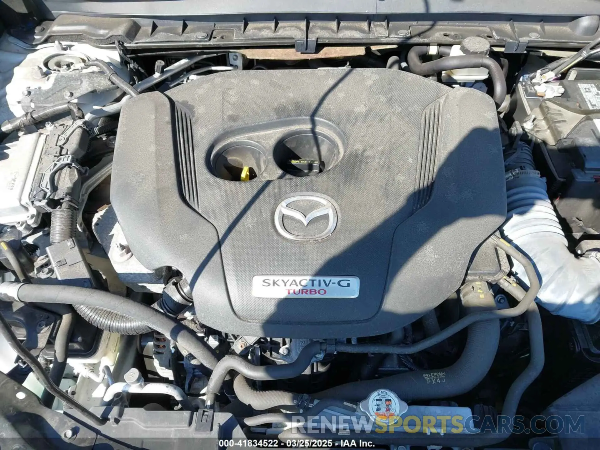 10 fotografías del automóvil dañado 3MVDMBAYXMM250823 MAZDA CX-30 2021