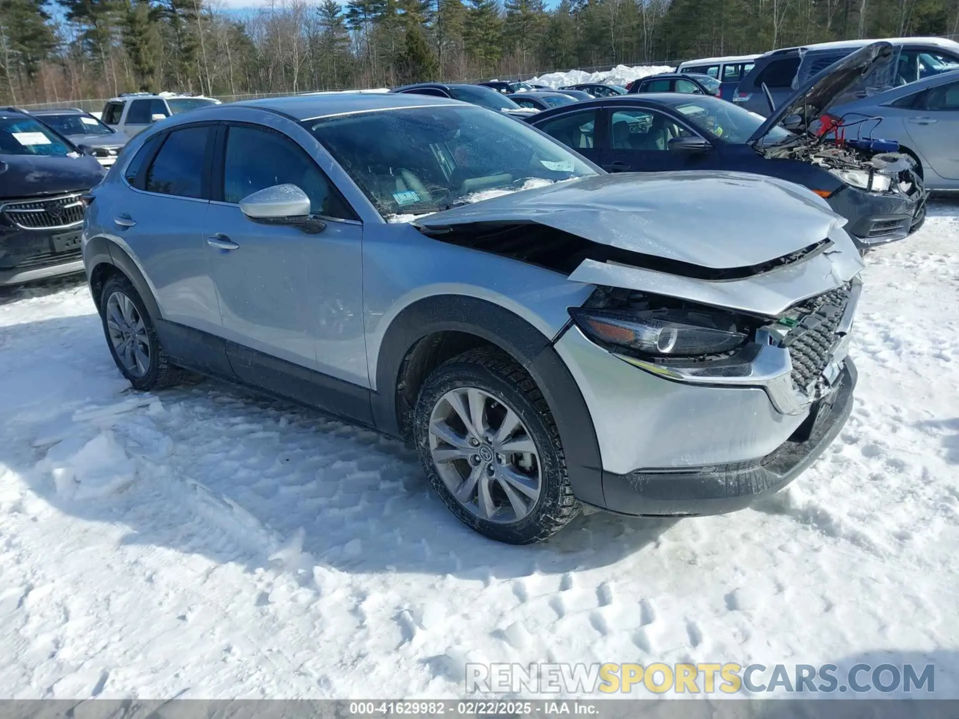 1 fotografías del automóvil dañado 3MVDMBBL5MM312843 MAZDA CX-30 2021