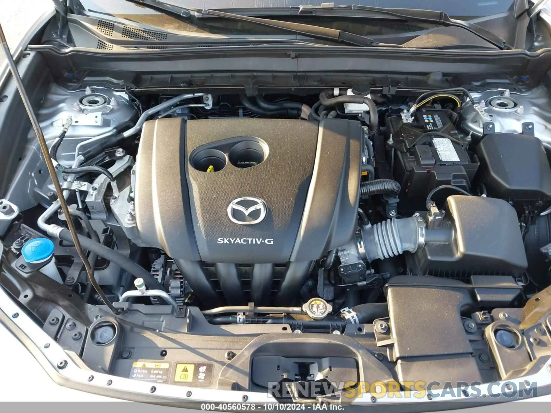 10 fotografías del automóvil dañado 3MVDMBBL6MM303746 MAZDA CX-30 2021