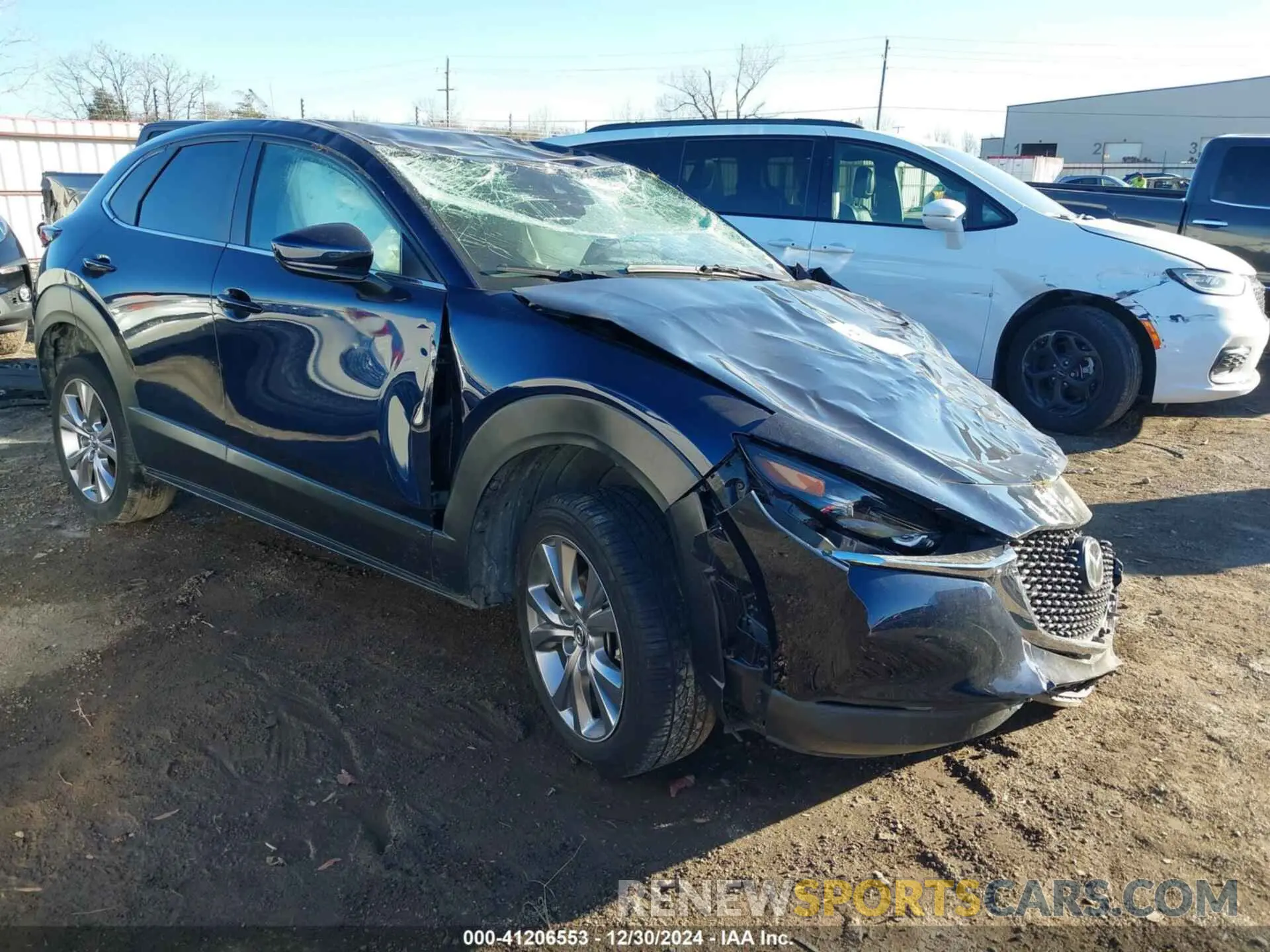 1 fotografías del automóvil dañado 3MVDMBBLXMM203892 MAZDA CX-30 2021