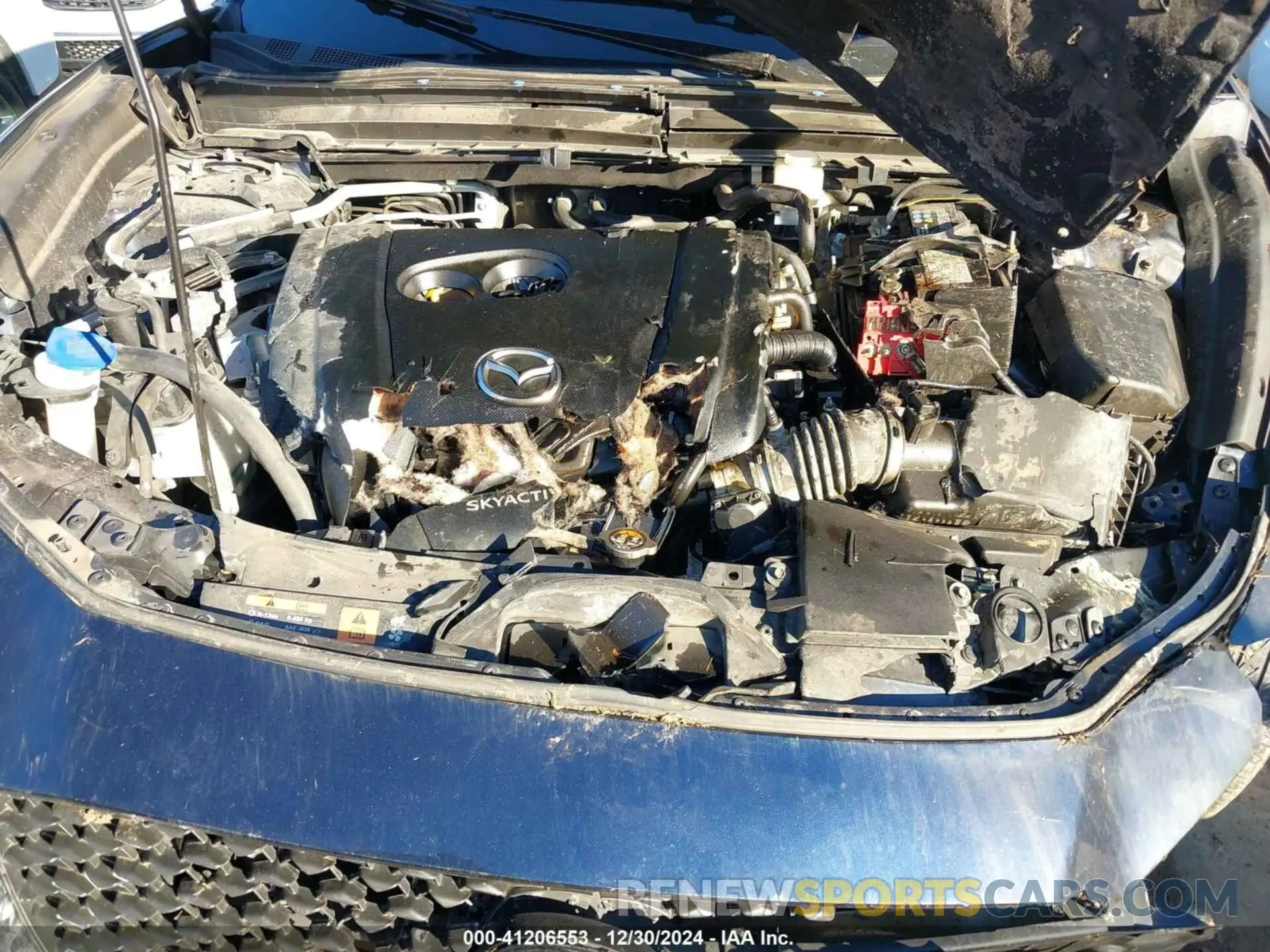 10 fotografías del automóvil dañado 3MVDMBBLXMM203892 MAZDA CX-30 2021