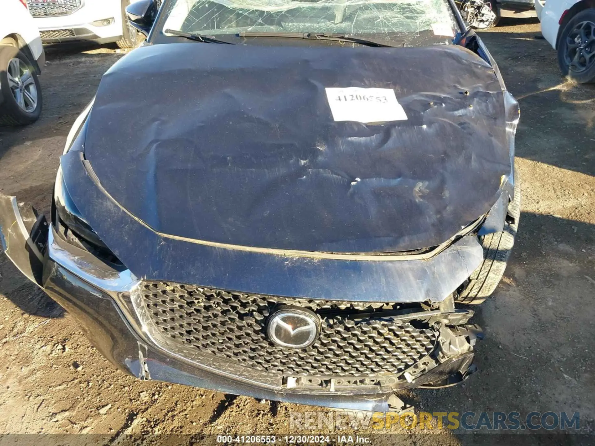 6 fotografías del automóvil dañado 3MVDMBBLXMM203892 MAZDA CX-30 2021