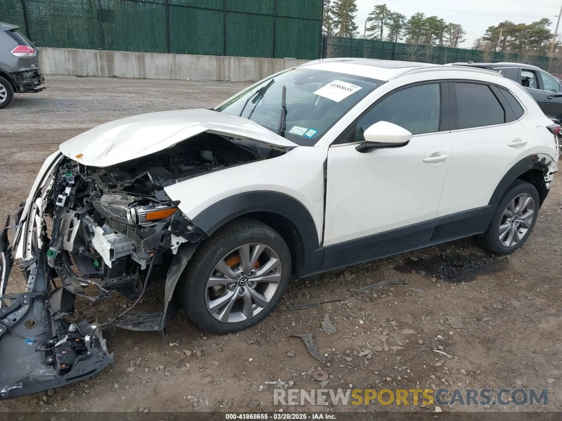 6 fotografías del automóvil dañado 3MVDMBDL4MM310630 MAZDA CX-30 2021