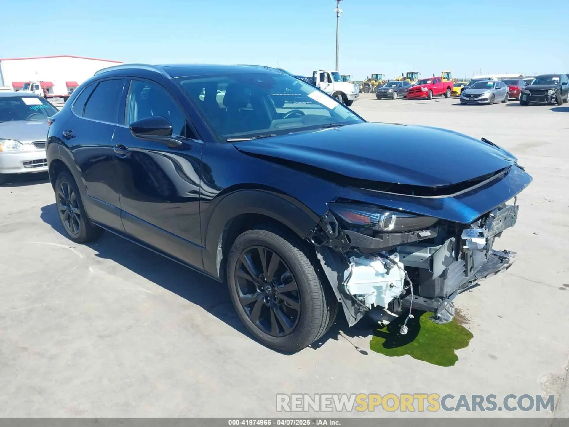 1 fotografías del automóvil dañado 3MVDMBDYXMM307047 MAZDA CX-30 2021