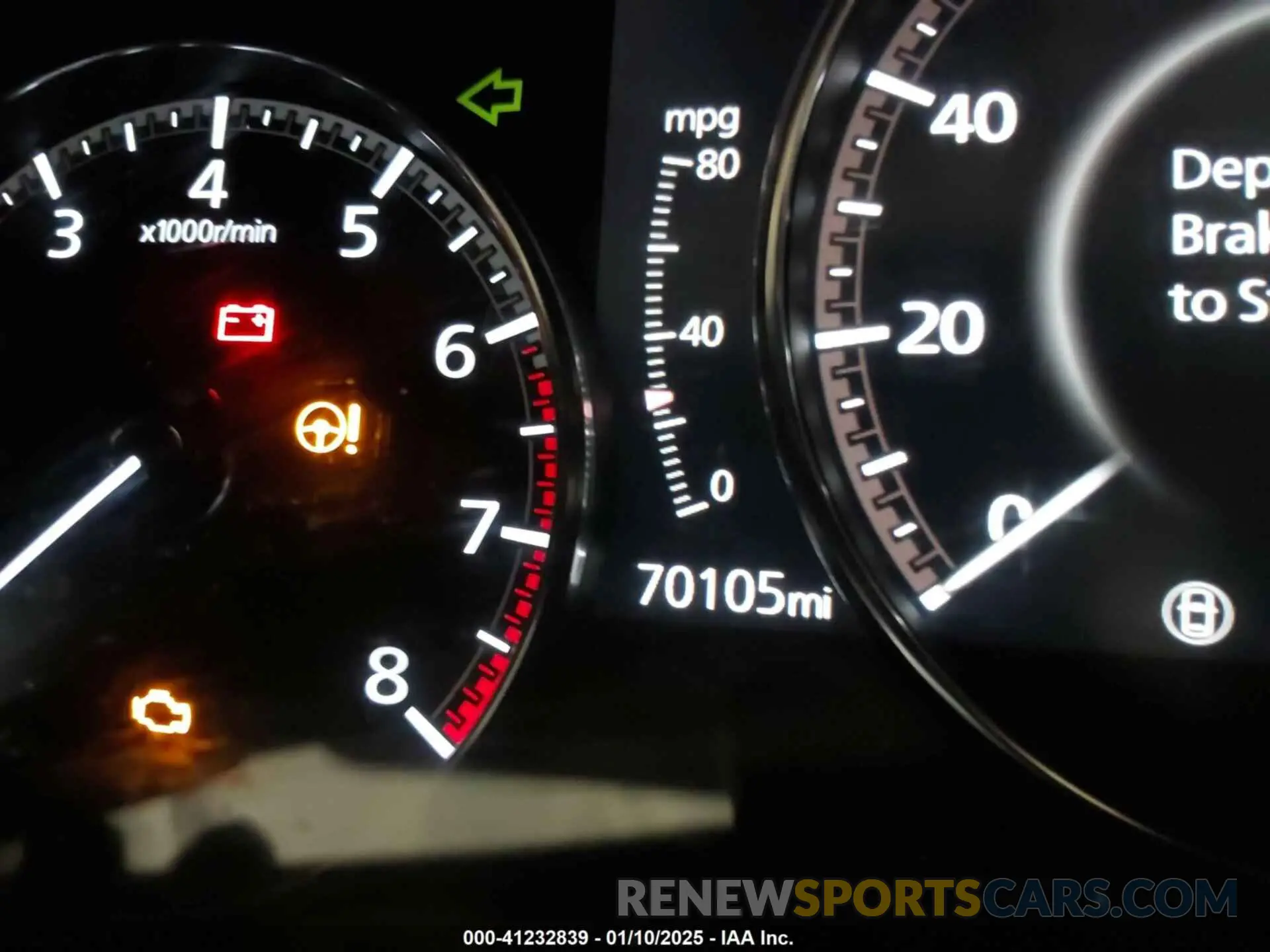 7 fotografías del automóvil dañado 3MVDMBEYXMM302297 MAZDA CX-30 2021
