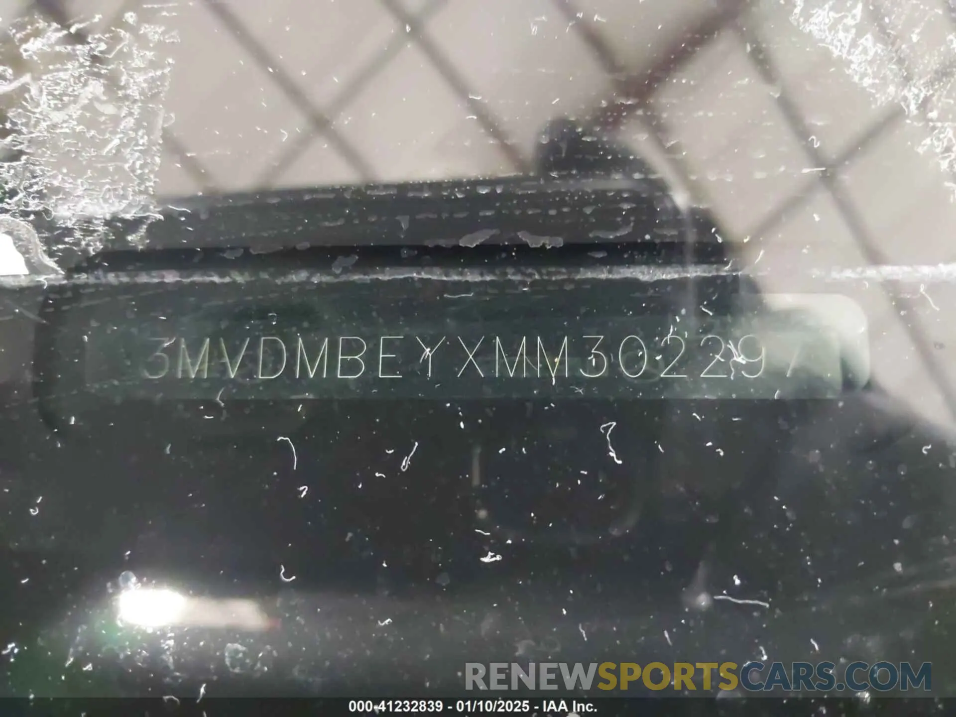 9 fotografías del automóvil dañado 3MVDMBEYXMM302297 MAZDA CX-30 2021