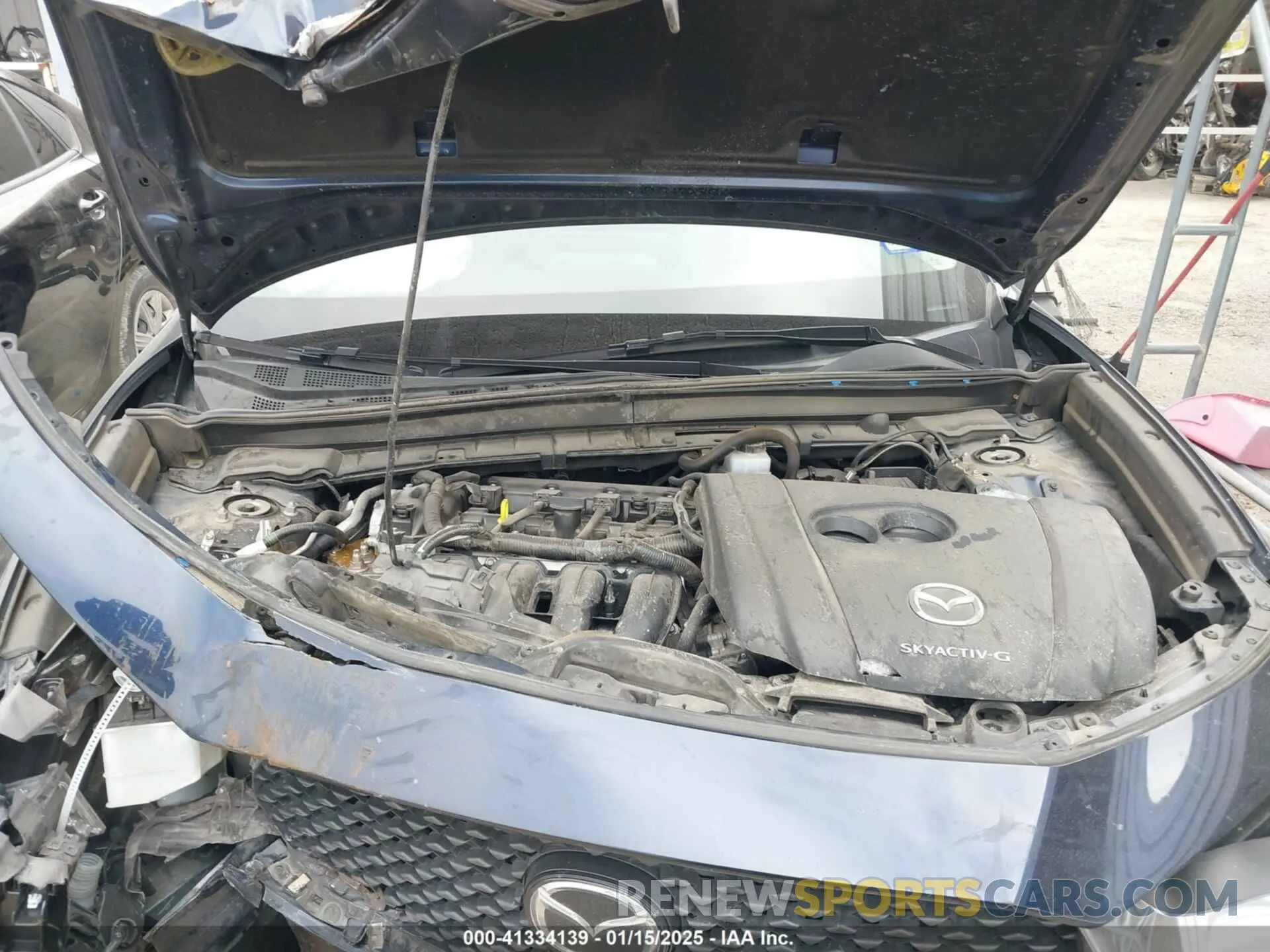 10 fotografías del automóvil dañado 3MVDMBAL6NM406135 MAZDA CX-30 2022