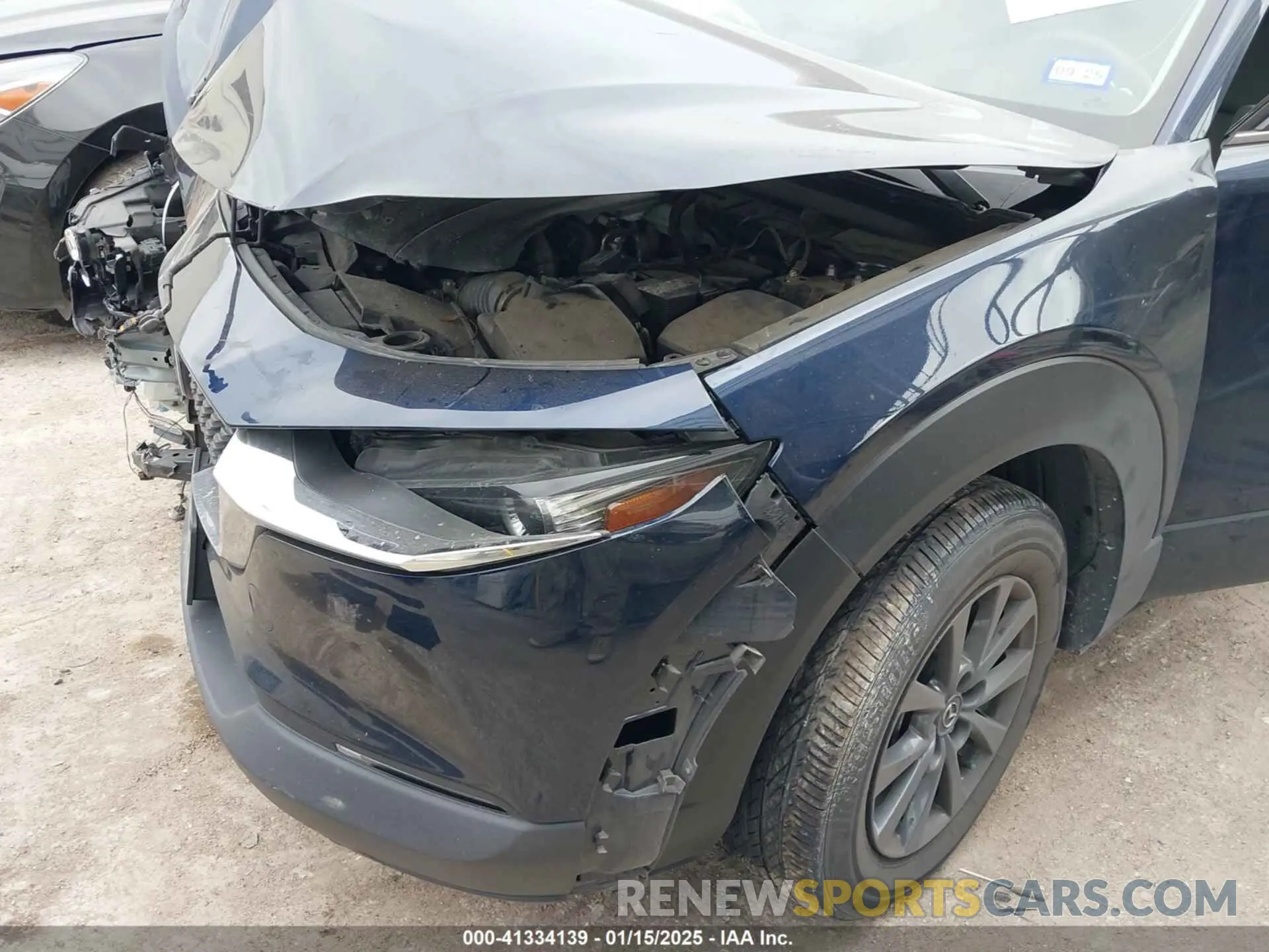 6 fotografías del automóvil dañado 3MVDMBAL6NM406135 MAZDA CX-30 2022