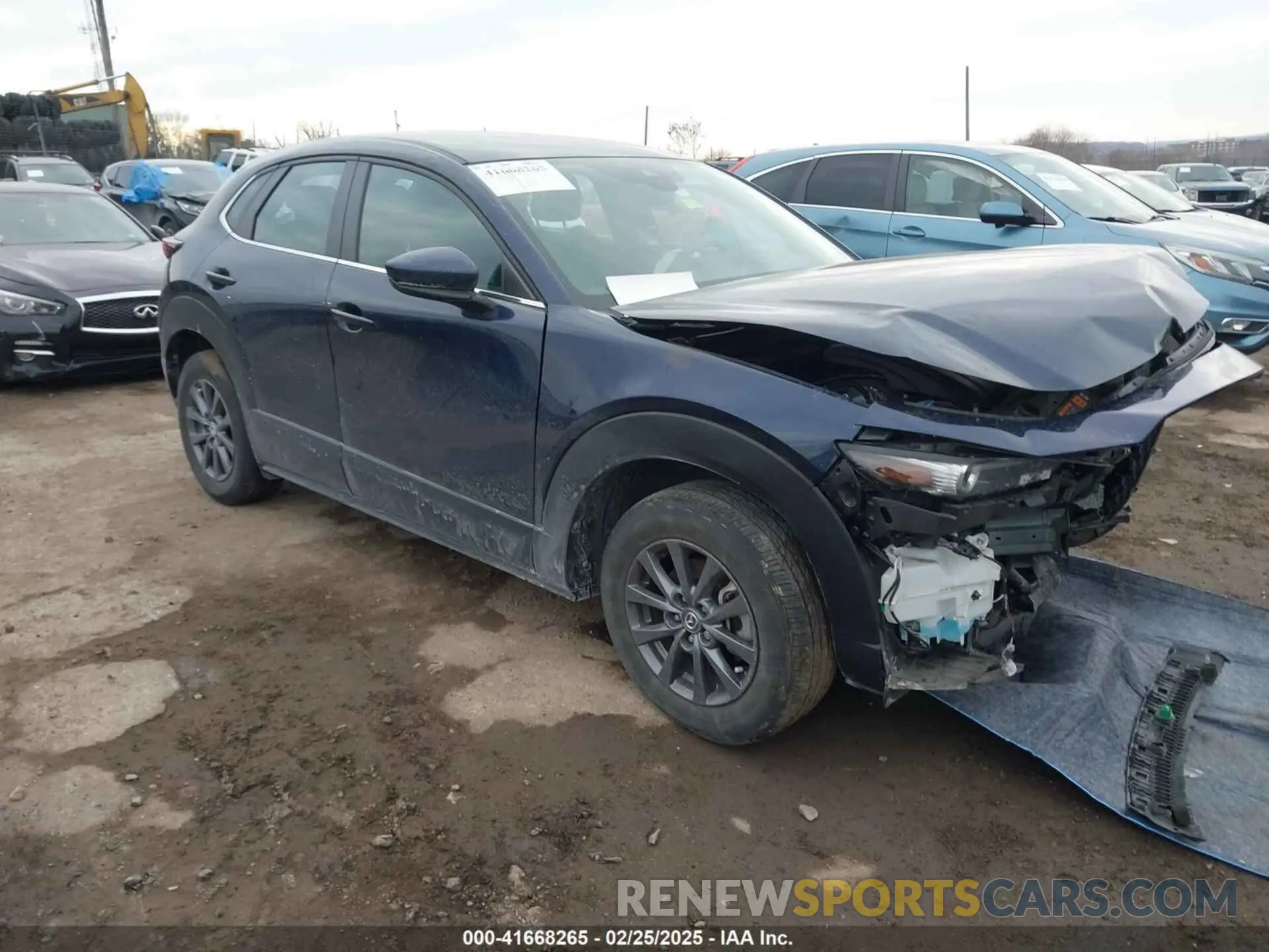 1 fotografías del automóvil dañado 3MVDMBAL8NM411739 MAZDA CX-30 2022
