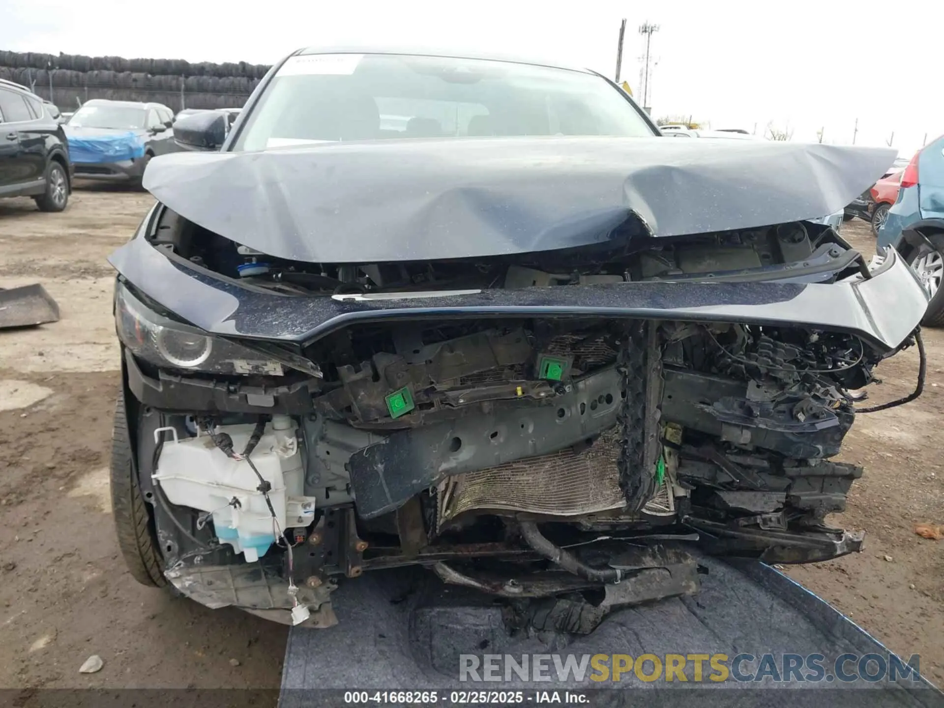 6 fotografías del automóvil dañado 3MVDMBAL8NM411739 MAZDA CX-30 2022