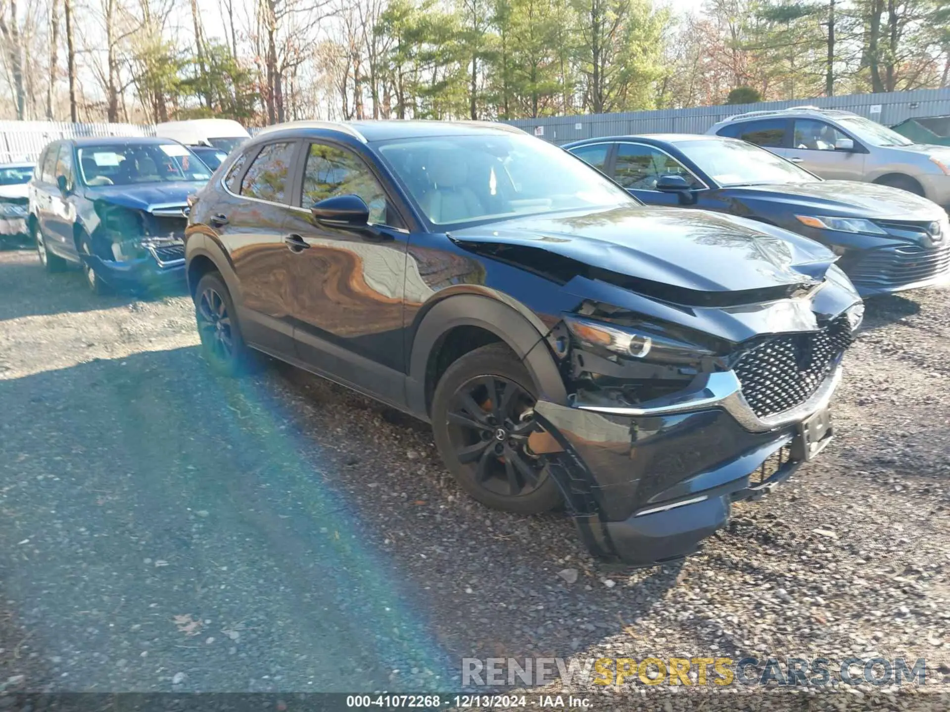 1 fotografías del automóvil dañado 3MVDMBAY4NM440991 MAZDA CX-30 2022
