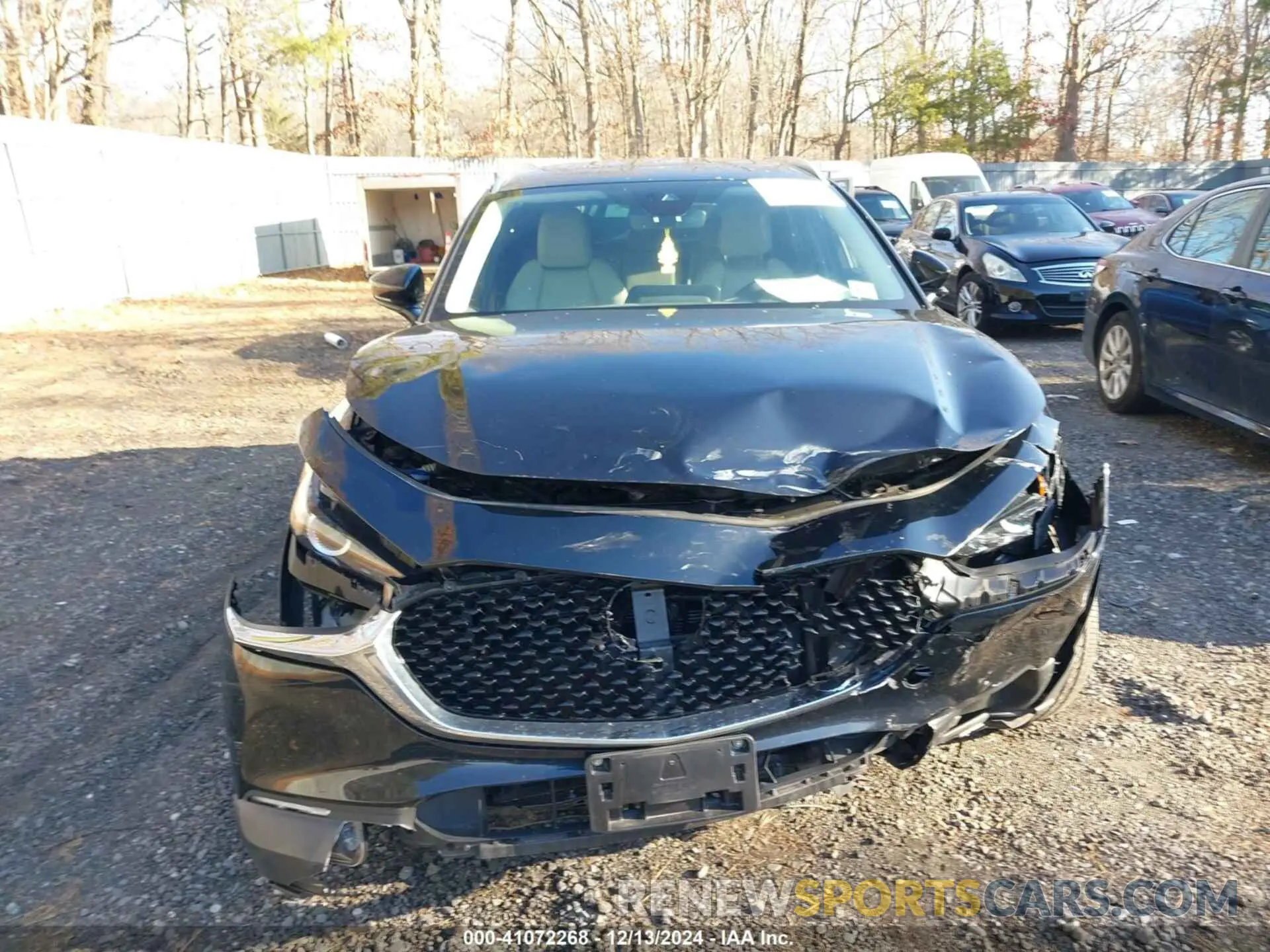 12 fotografías del automóvil dañado 3MVDMBAY4NM440991 MAZDA CX-30 2022
