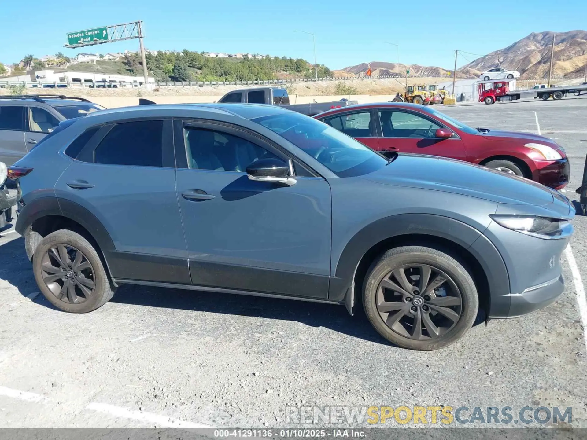 14 fotografías del automóvil dañado 3MVDMBAY4NM450601 MAZDA CX-30 2022