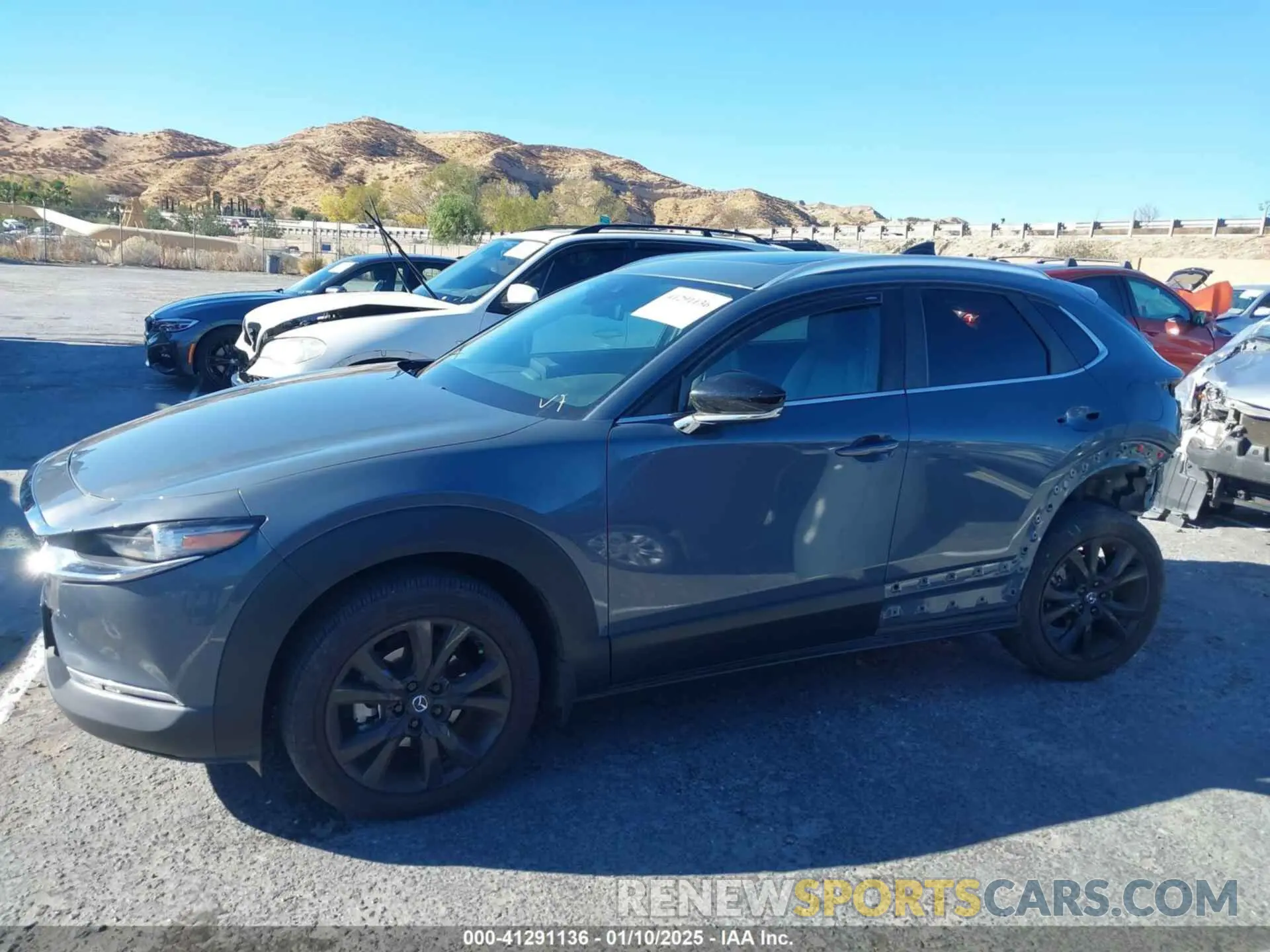 15 fotografías del automóvil dañado 3MVDMBAY4NM450601 MAZDA CX-30 2022