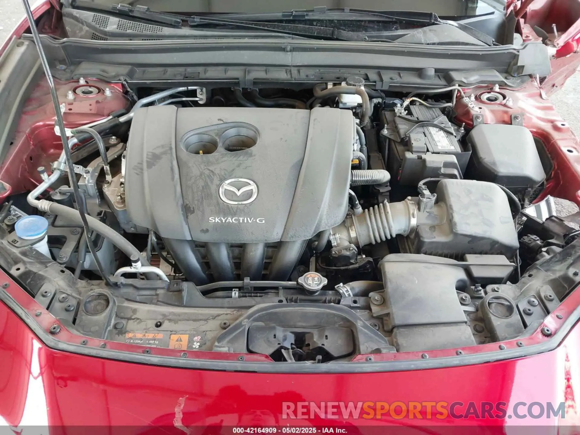 10 fotografías del automóvil dañado 3MVDMBBL2NM417034 MAZDA CX-30 2022
