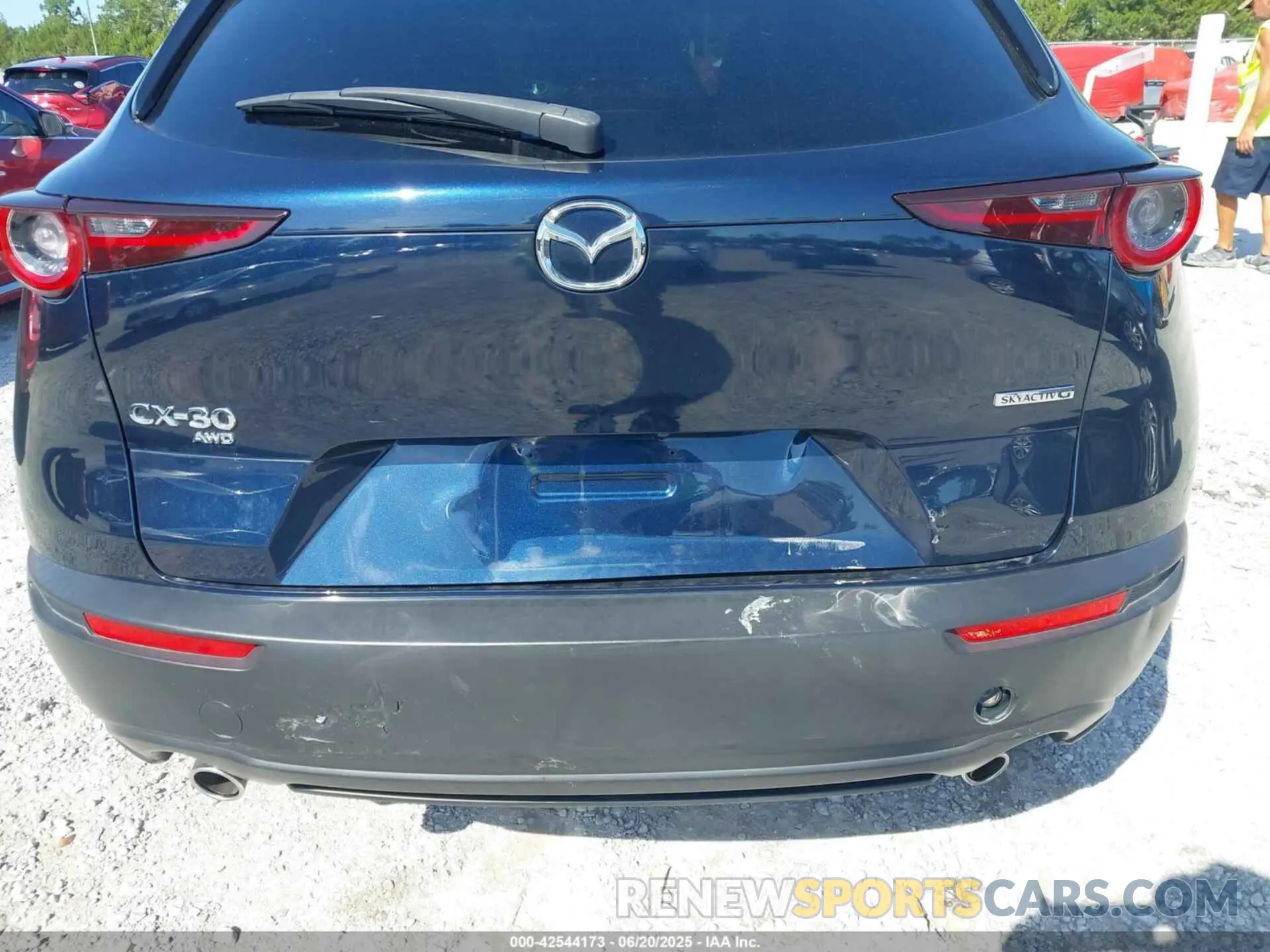 6 fotografías del automóvil dañado 3MVDMBBL3NM412571 MAZDA CX-30 2022