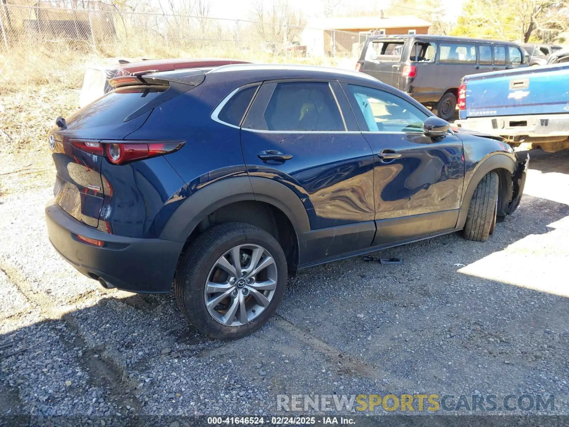 4 fotografías del automóvil dañado 3MVDMBBL4NM444414 MAZDA CX-30 2022