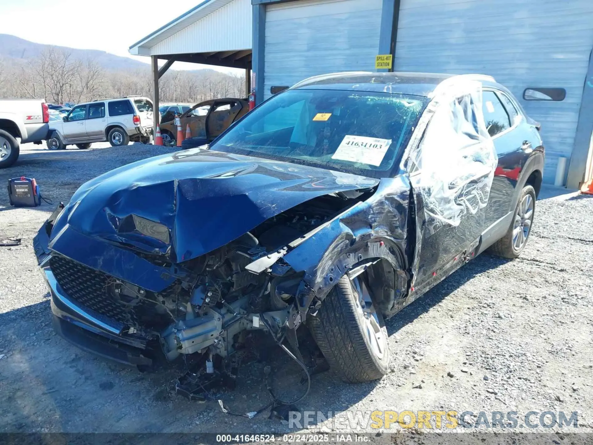 6 fotografías del automóvil dañado 3MVDMBBL4NM444414 MAZDA CX-30 2022