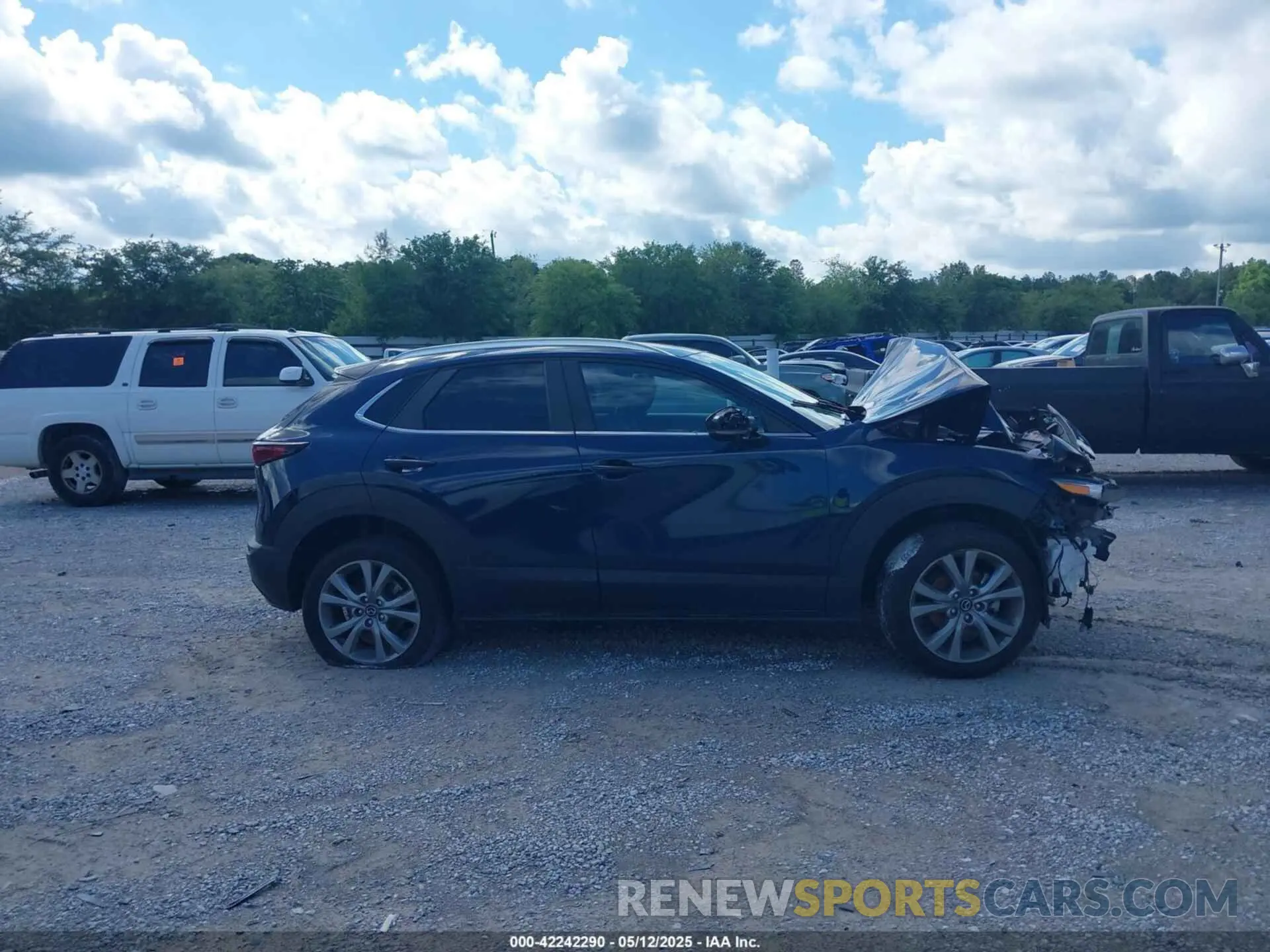 14 fotografías del automóvil dañado 3MVDMBBL6NM448268 MAZDA CX-30 2022