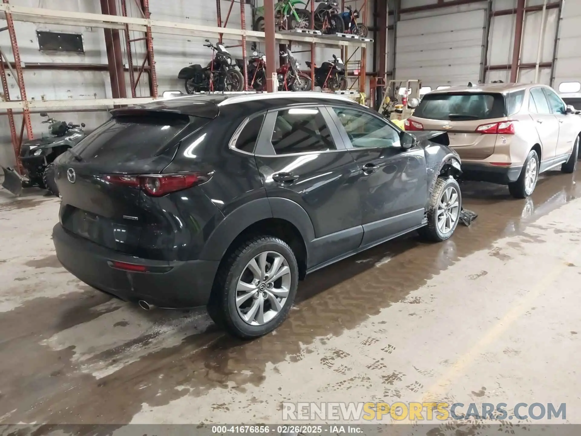 4 fotografías del automóvil dañado 3MVDMBBL8NM430516 MAZDA CX-30 2022