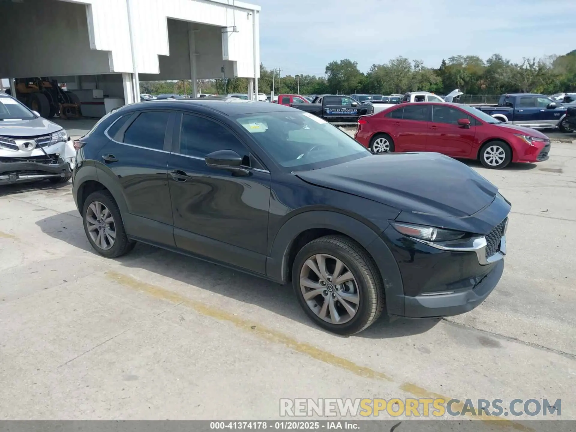 1 fotografías del automóvil dañado 3MVDMBBL9NM452296 MAZDA CX-30 2022