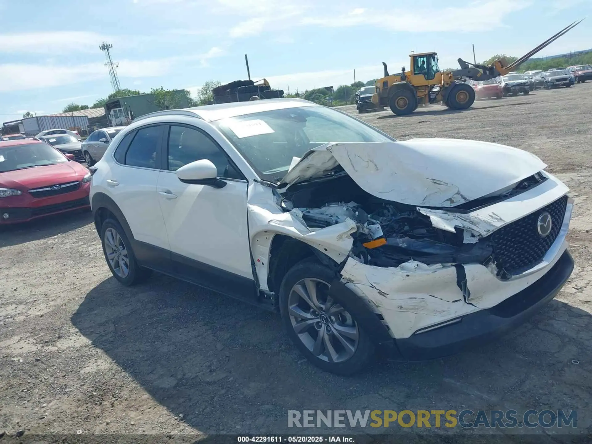 1 fotografías del automóvil dañado 3MVDMBCL1NM424054 MAZDA CX-30 2022