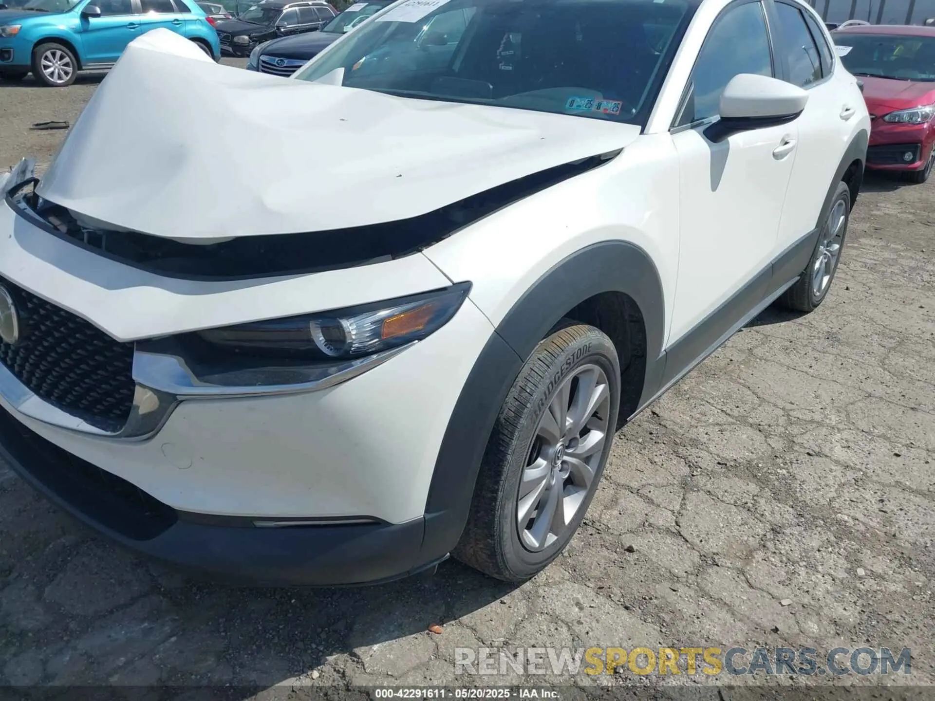 18 fotografías del automóvil dañado 3MVDMBCL1NM424054 MAZDA CX-30 2022