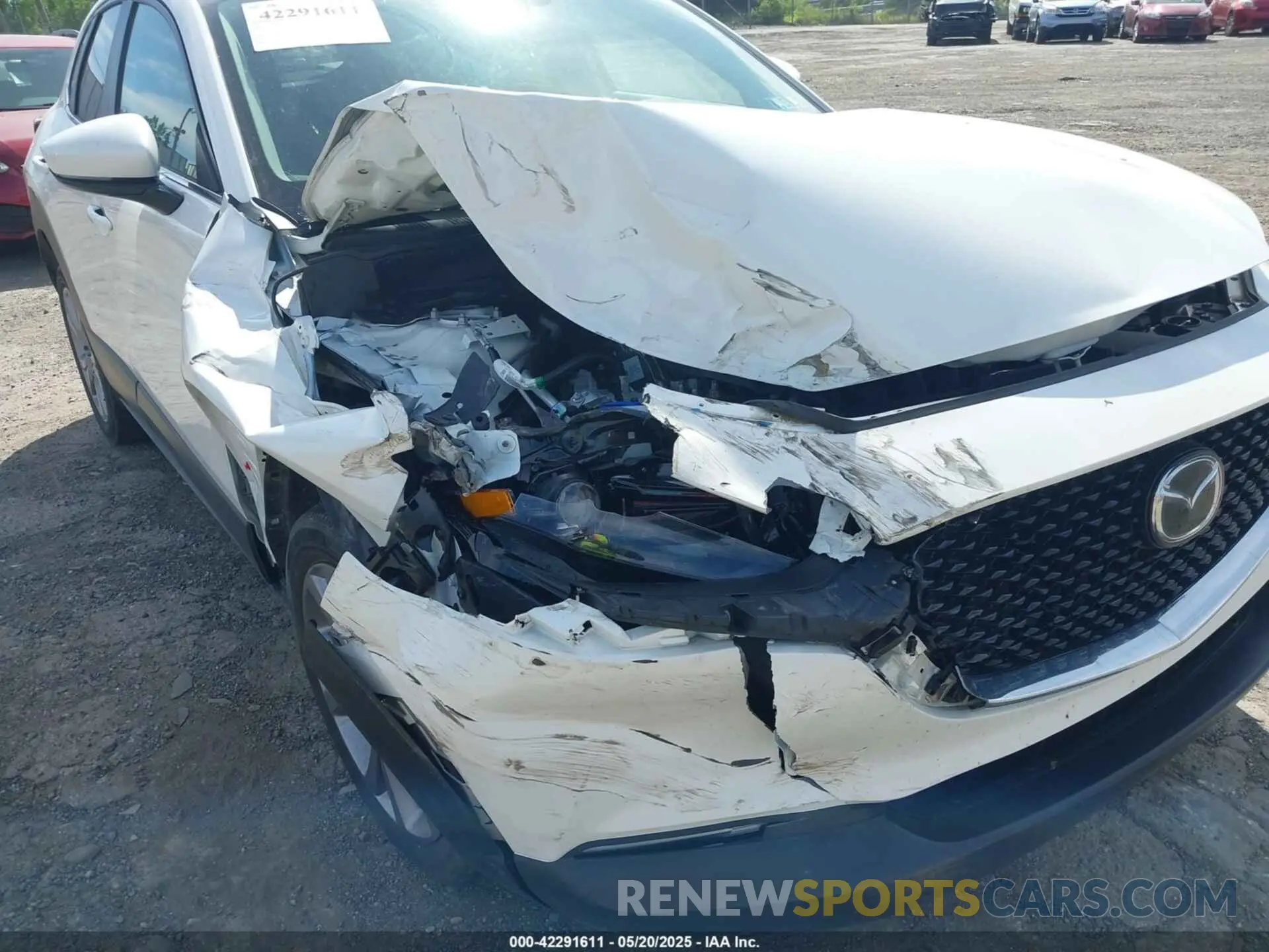 21 fotografías del automóvil dañado 3MVDMBCL1NM424054 MAZDA CX-30 2022