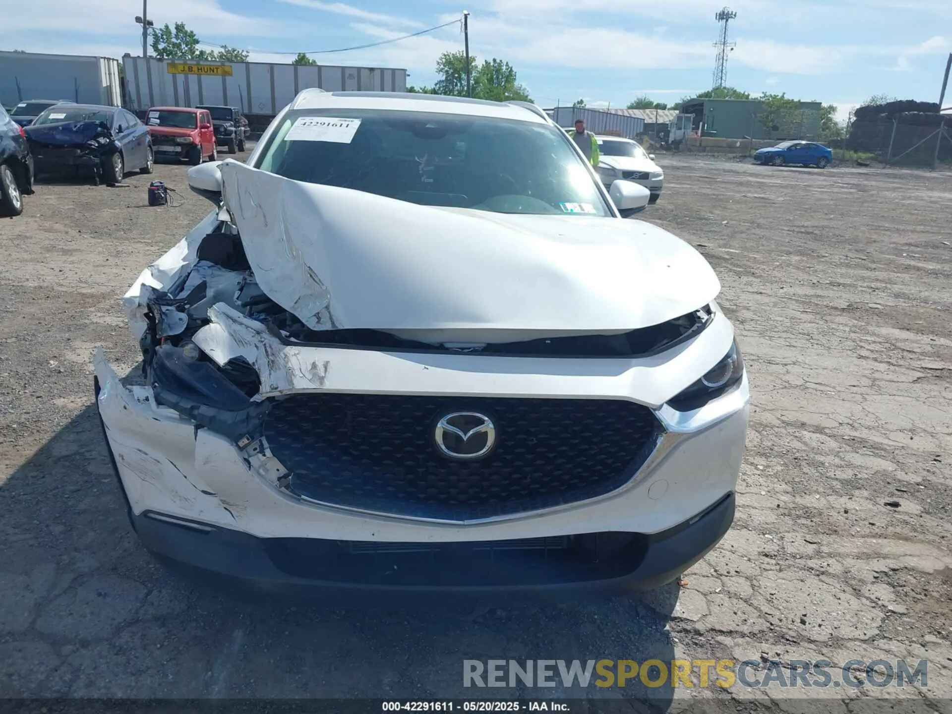 6 fotografías del automóvil dañado 3MVDMBCL1NM424054 MAZDA CX-30 2022
