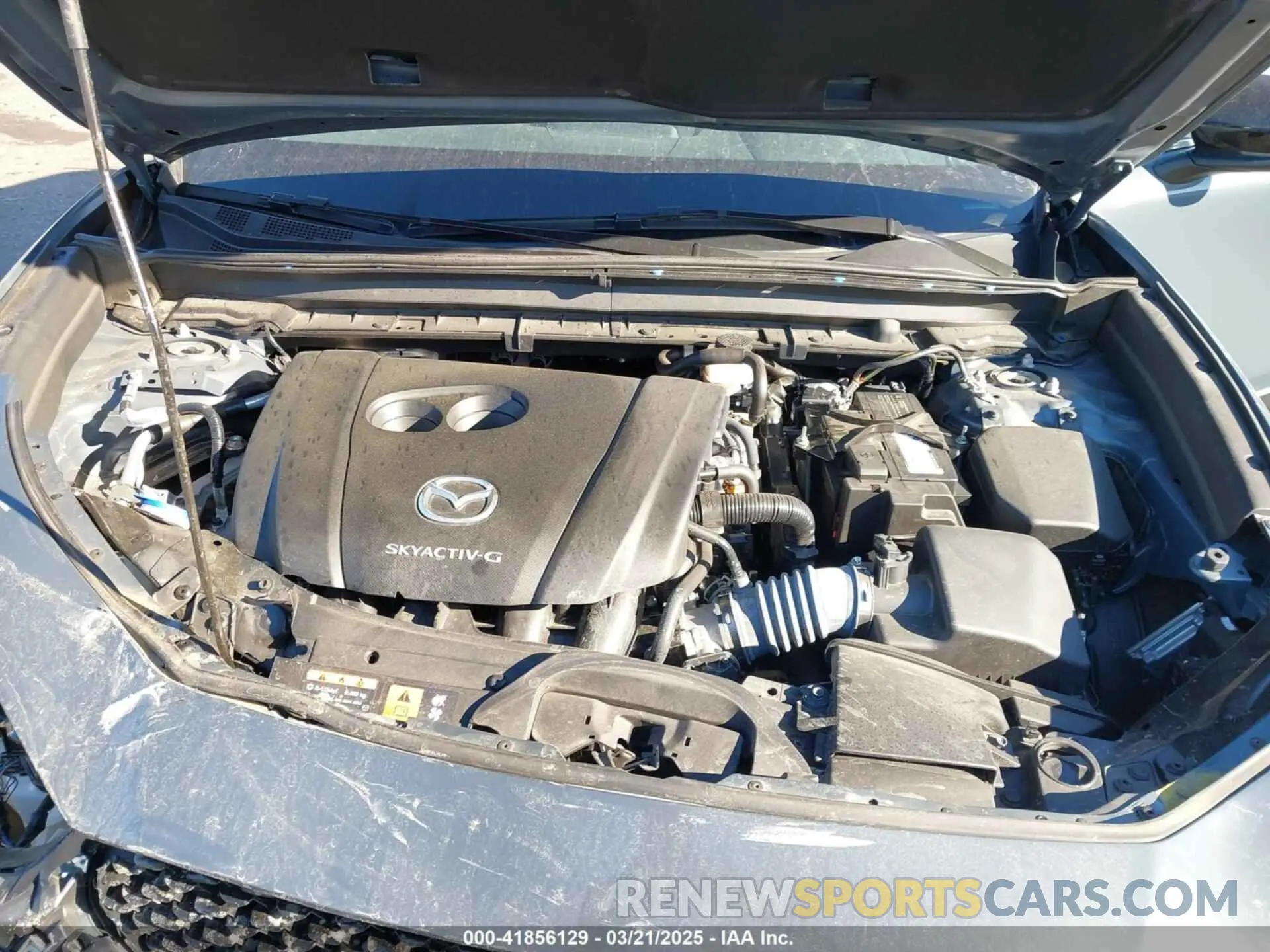10 fotografías del automóvil dañado 3MVDMBCL1NM440965 MAZDA CX-30 2022