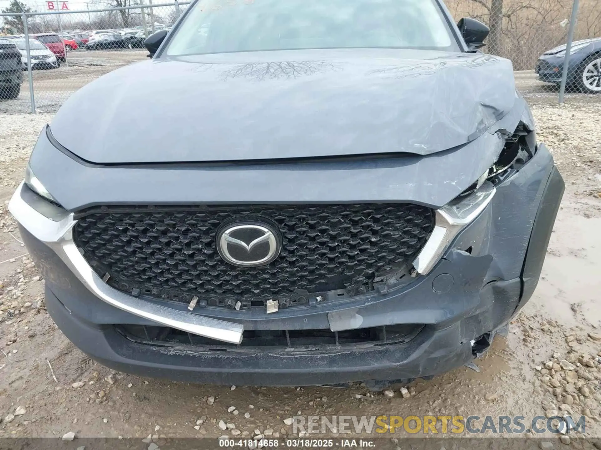 17 fotografías del automóvil dañado 3MVDMBCL7NM454496 MAZDA CX-30 2022