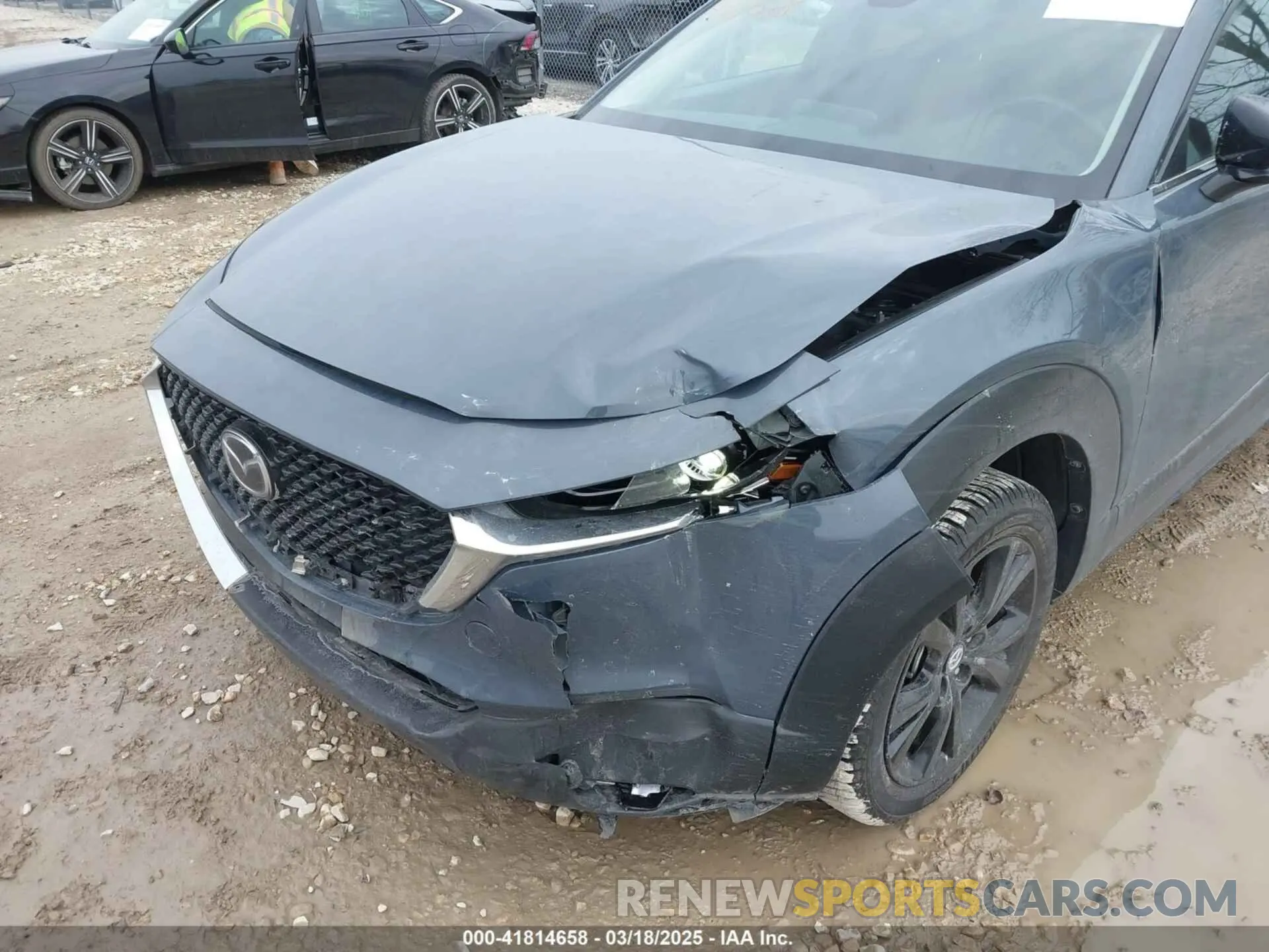 6 fotografías del automóvil dañado 3MVDMBCL7NM454496 MAZDA CX-30 2022