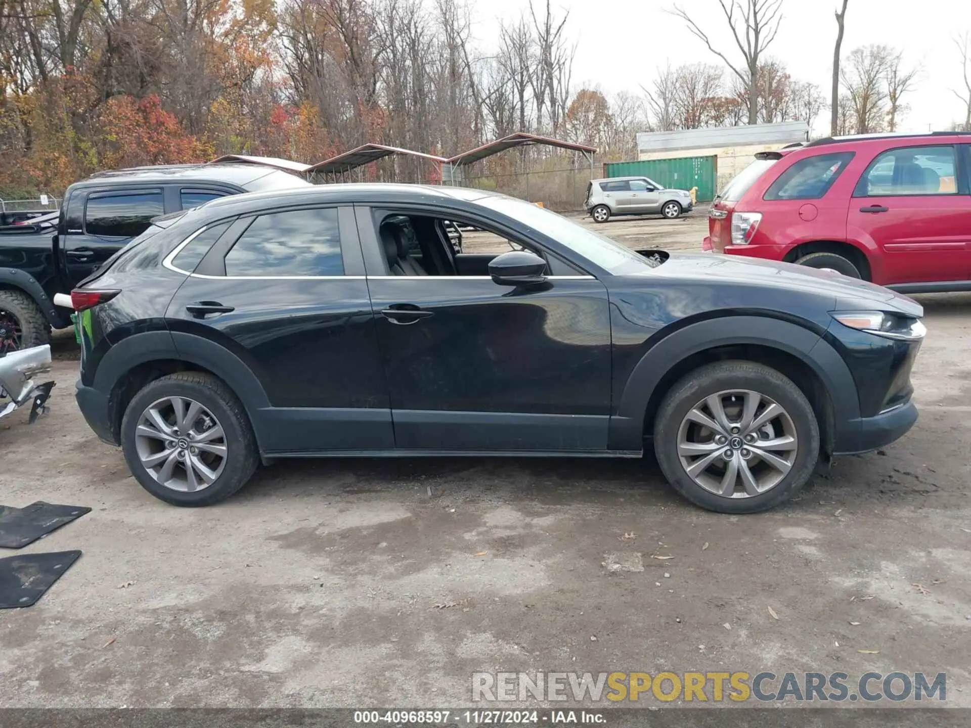 14 fotografías del automóvil dañado 3MVDMBCL8NM409311 MAZDA CX-30 2022