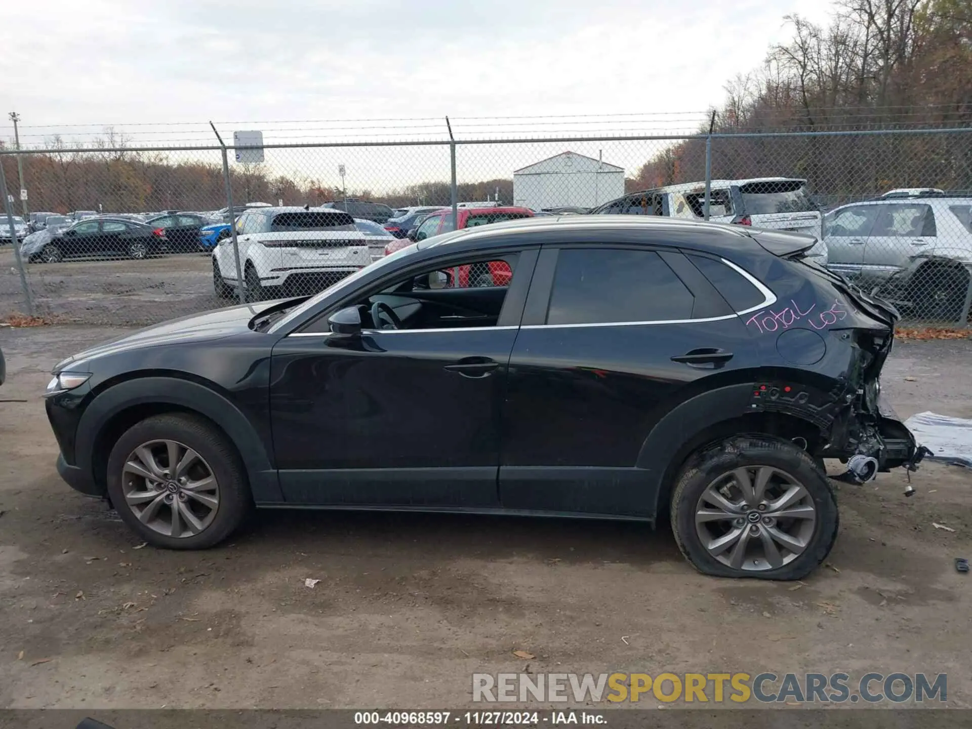 15 fotografías del automóvil dañado 3MVDMBCL8NM409311 MAZDA CX-30 2022