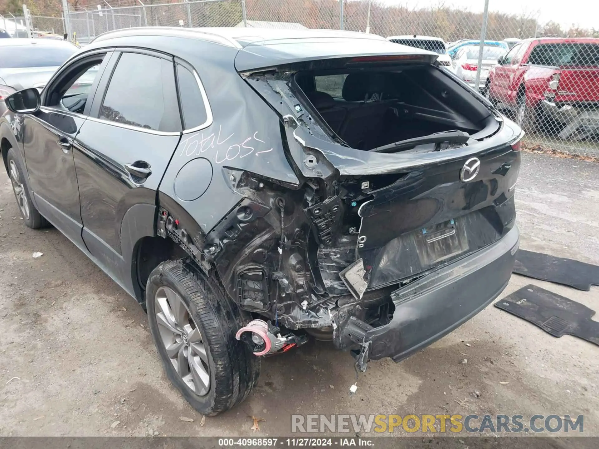 6 fotografías del automóvil dañado 3MVDMBCL8NM409311 MAZDA CX-30 2022
