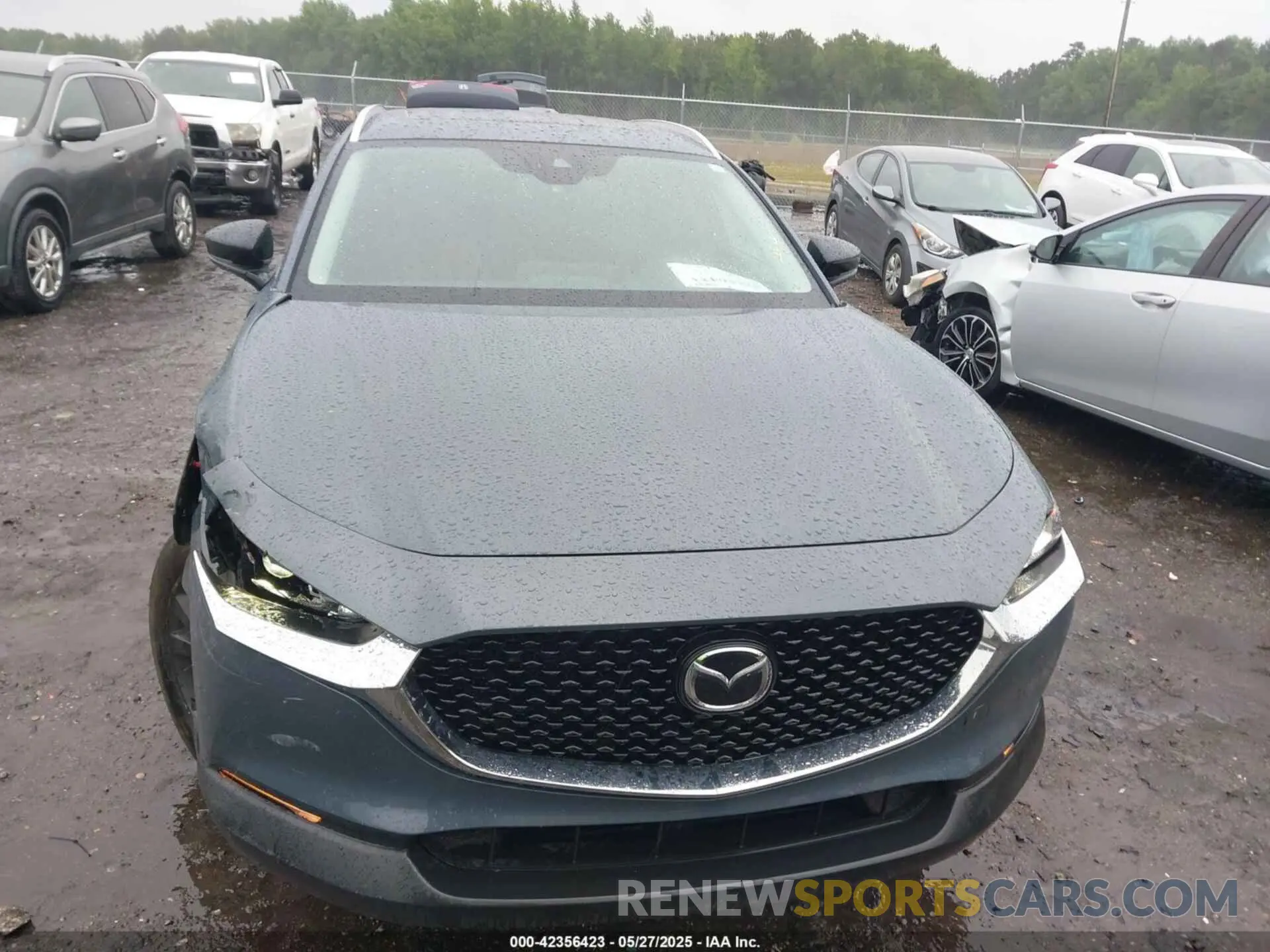 13 fotografías del automóvil dañado 3MVDMBCL8NM434452 MAZDA CX-30 2022