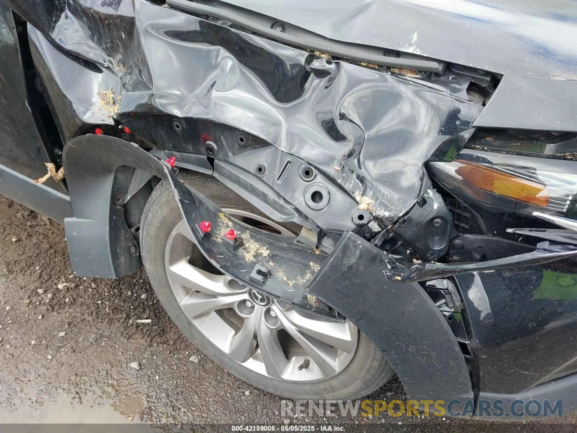 6 fotografías del automóvil dañado 3MVDMBDL5NM413878 MAZDA CX-30 2022