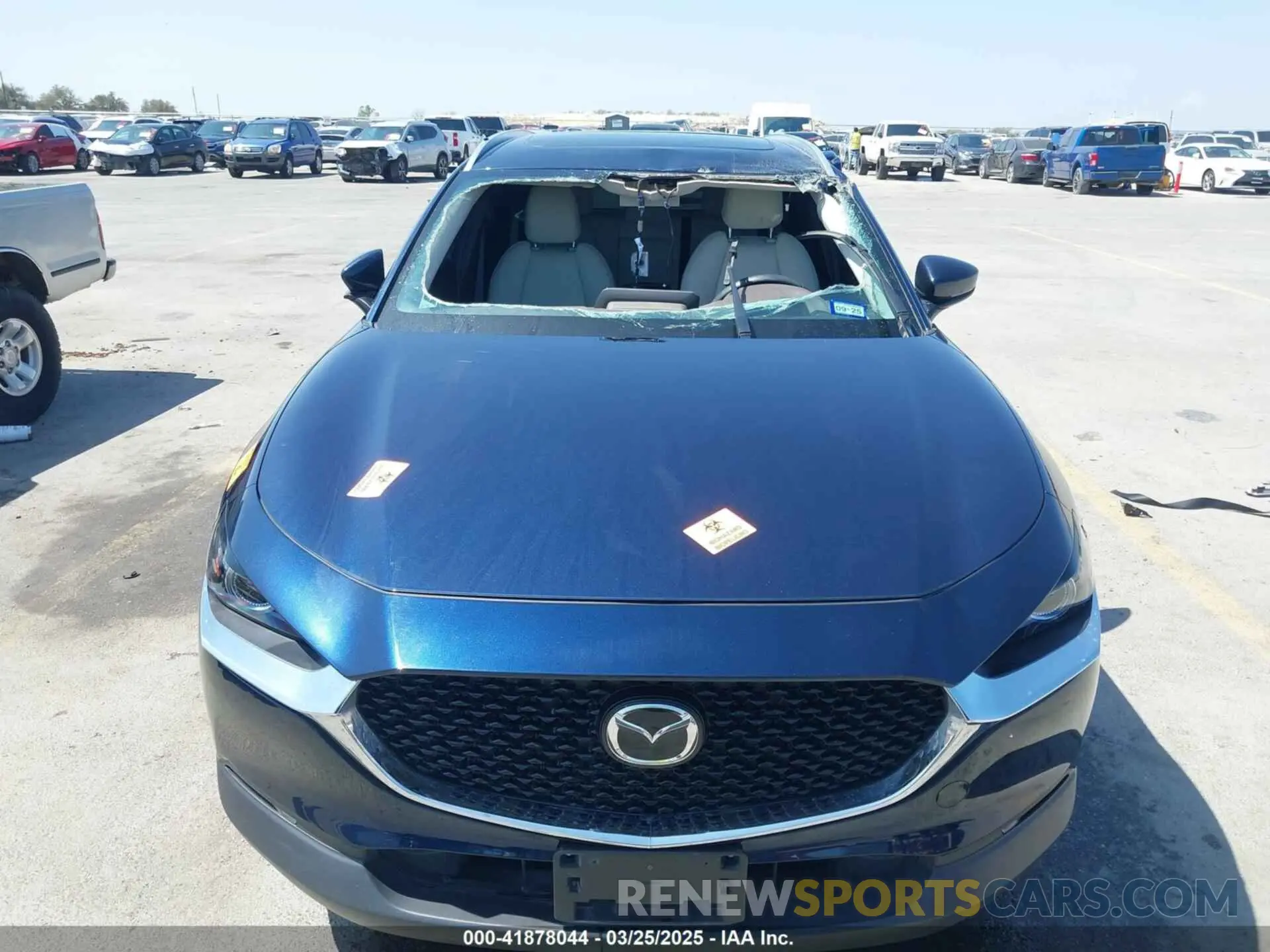 6 fotografías del automóvil dañado 3MVDMBDL8NM450181 MAZDA CX-30 2022