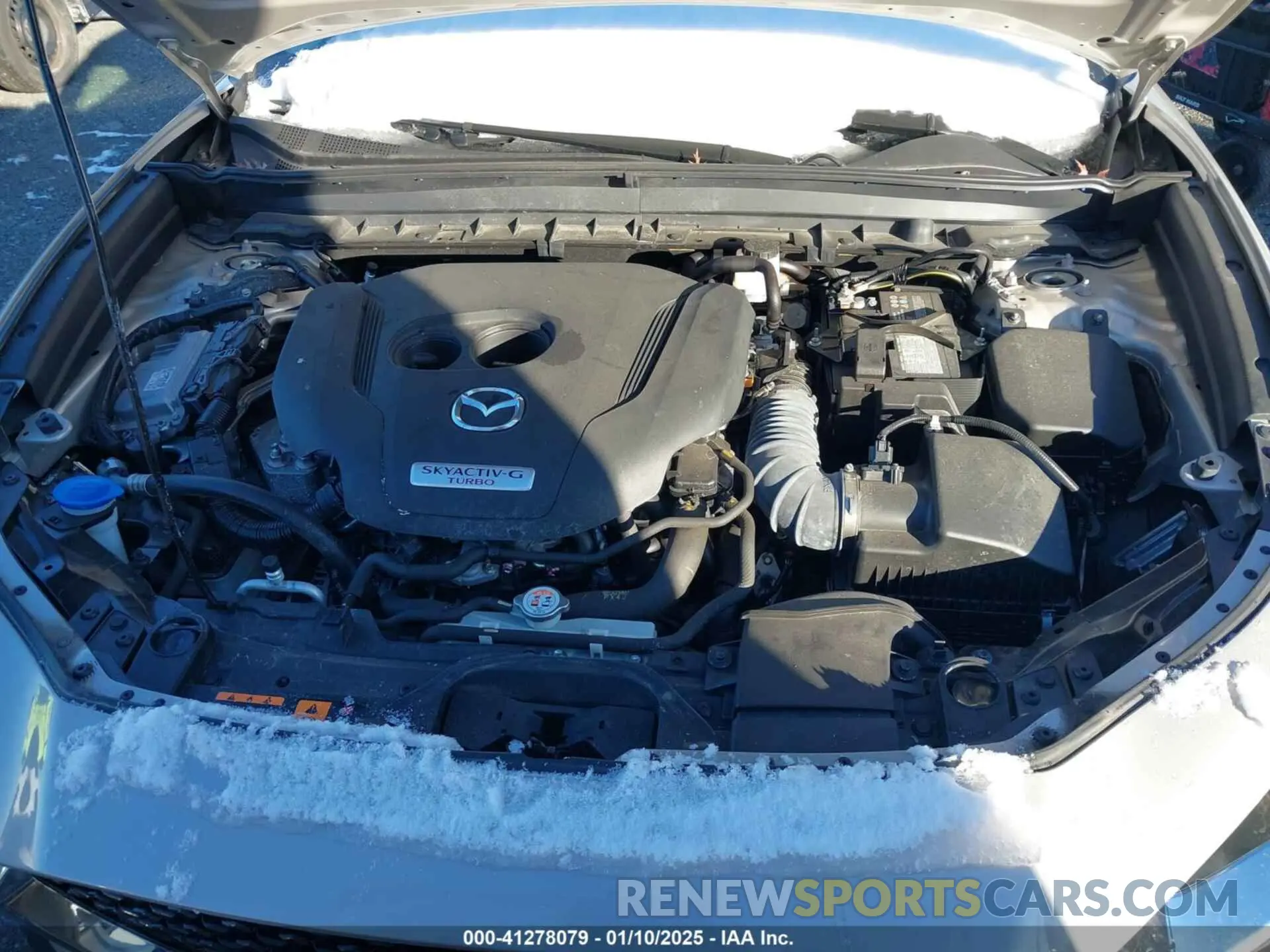 10 fotografías del automóvil dañado 3MVDMBEY7NM445788 MAZDA CX-30 2022