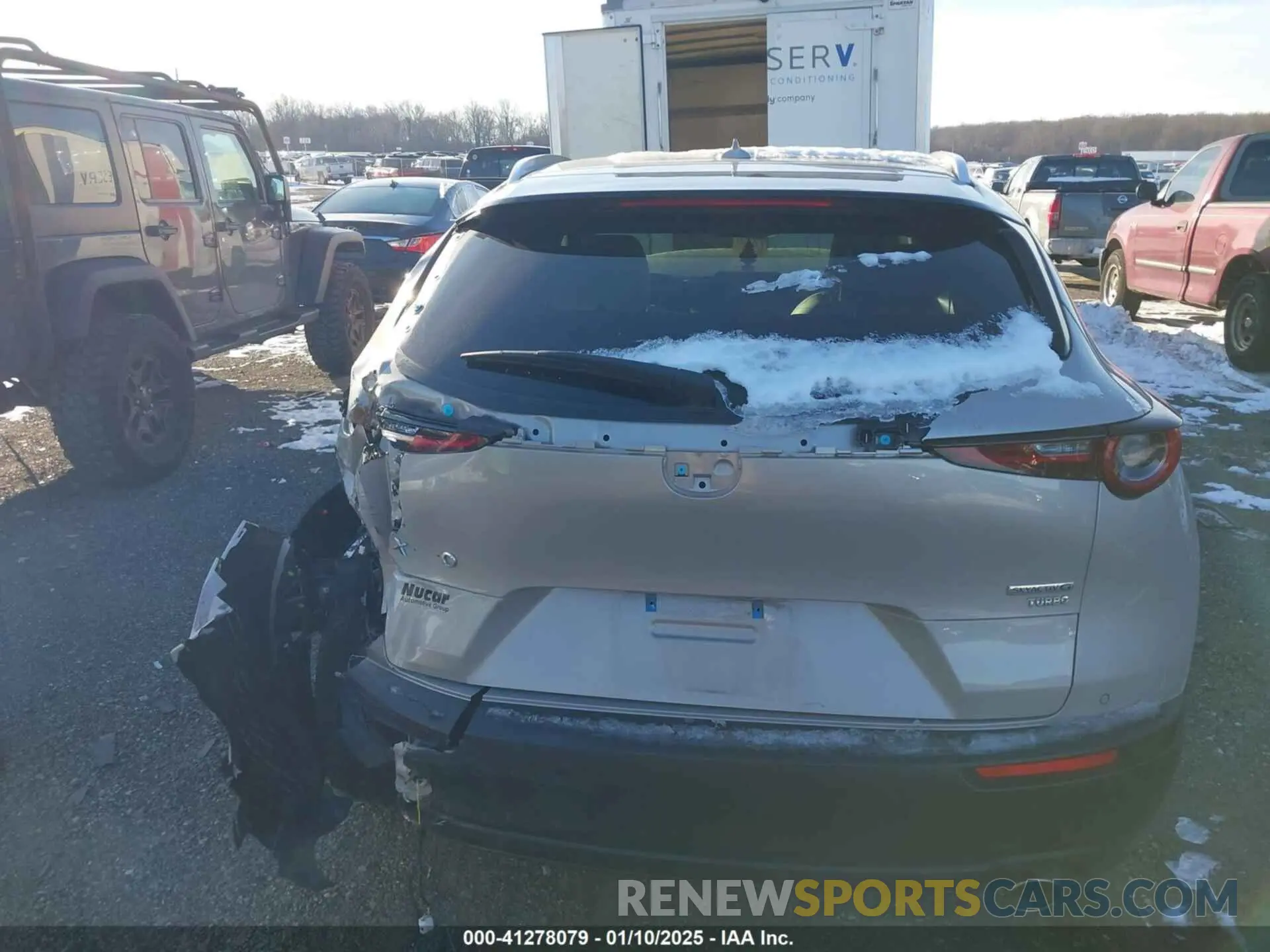 17 fotografías del automóvil dañado 3MVDMBEY7NM445788 MAZDA CX-30 2022
