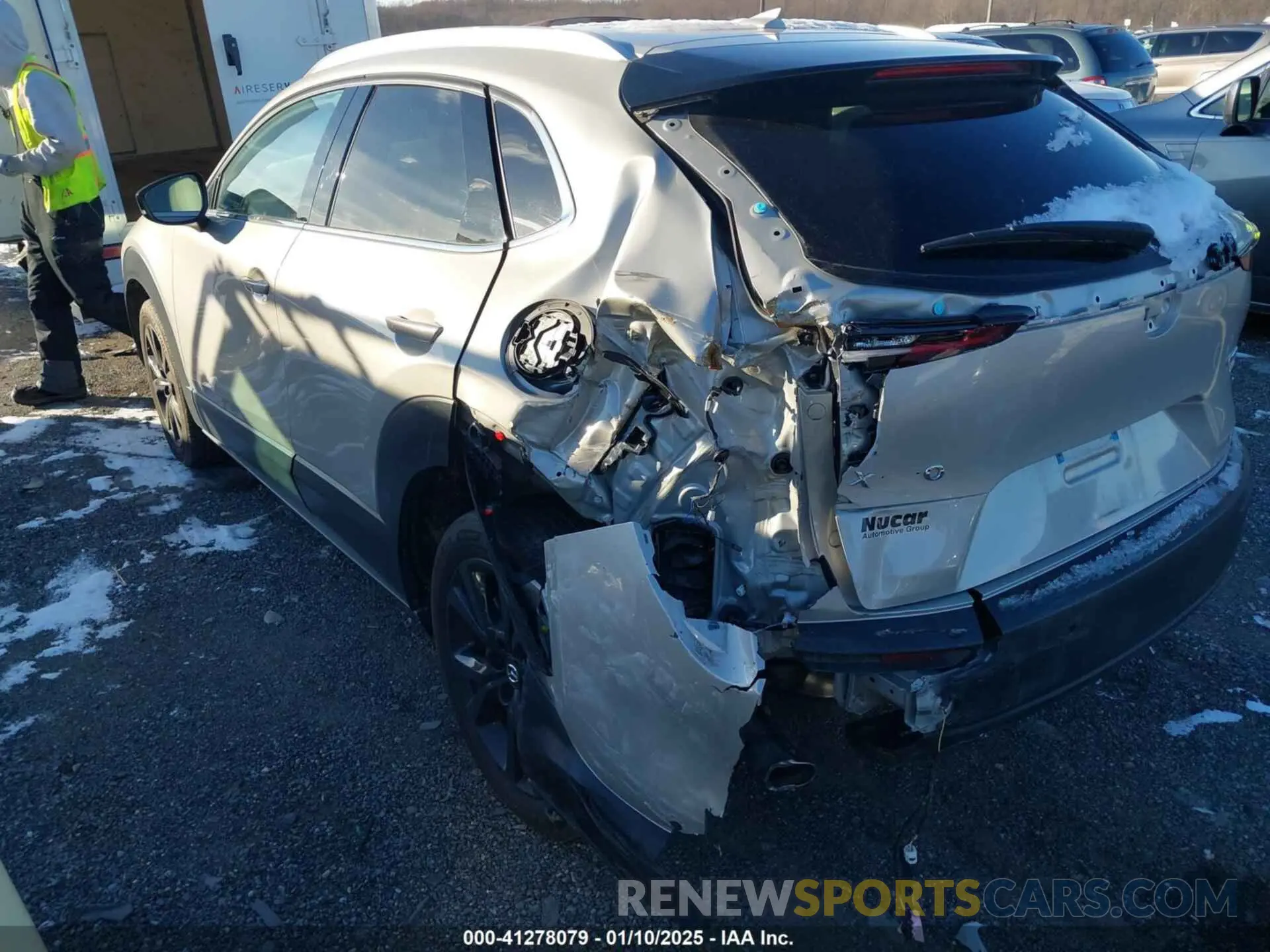 6 fotografías del automóvil dañado 3MVDMBEY7NM445788 MAZDA CX-30 2022