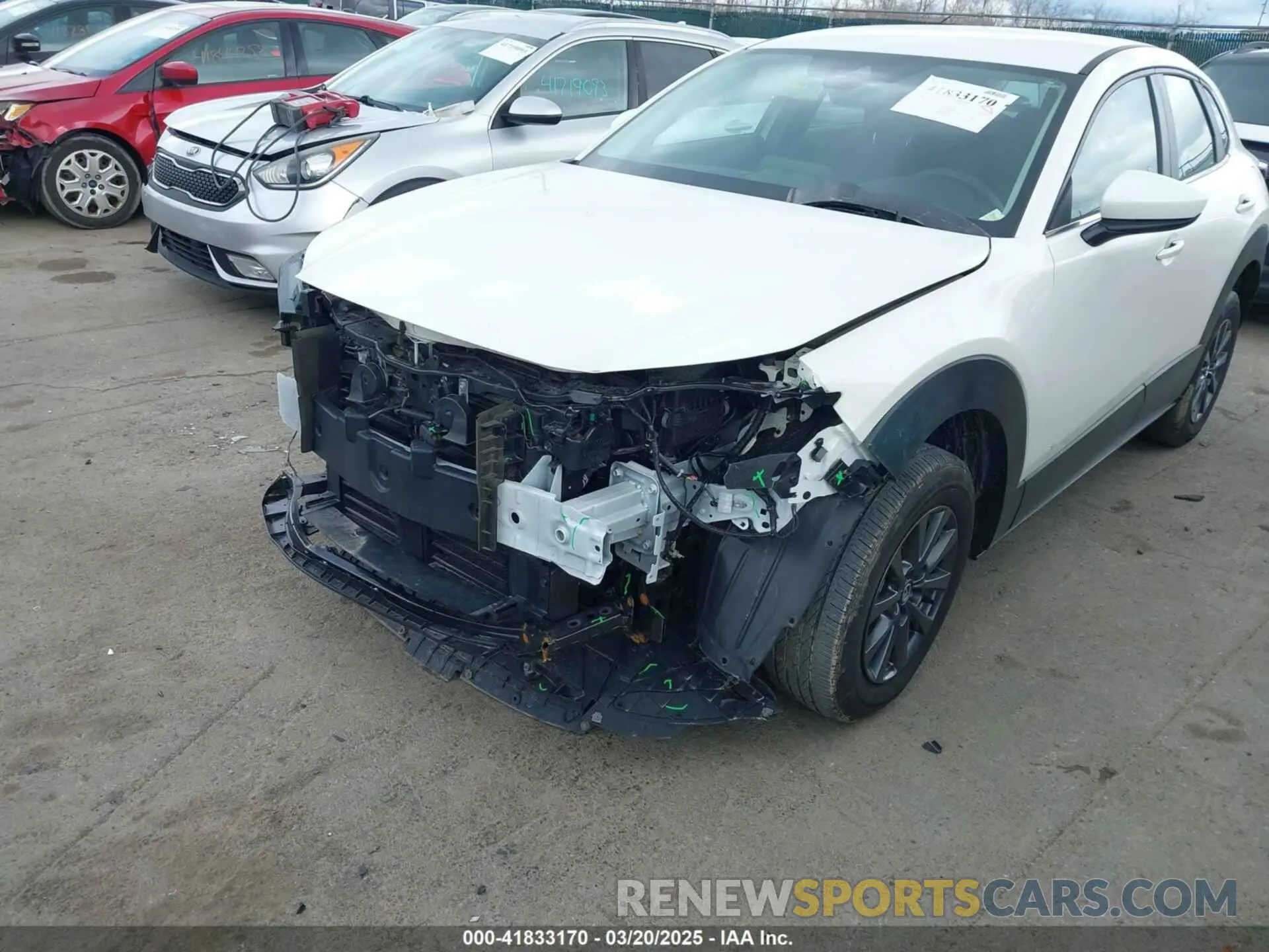 6 fotografías del automóvil dañado 3MVDMBAM6PM572425 MAZDA CX-30 2023