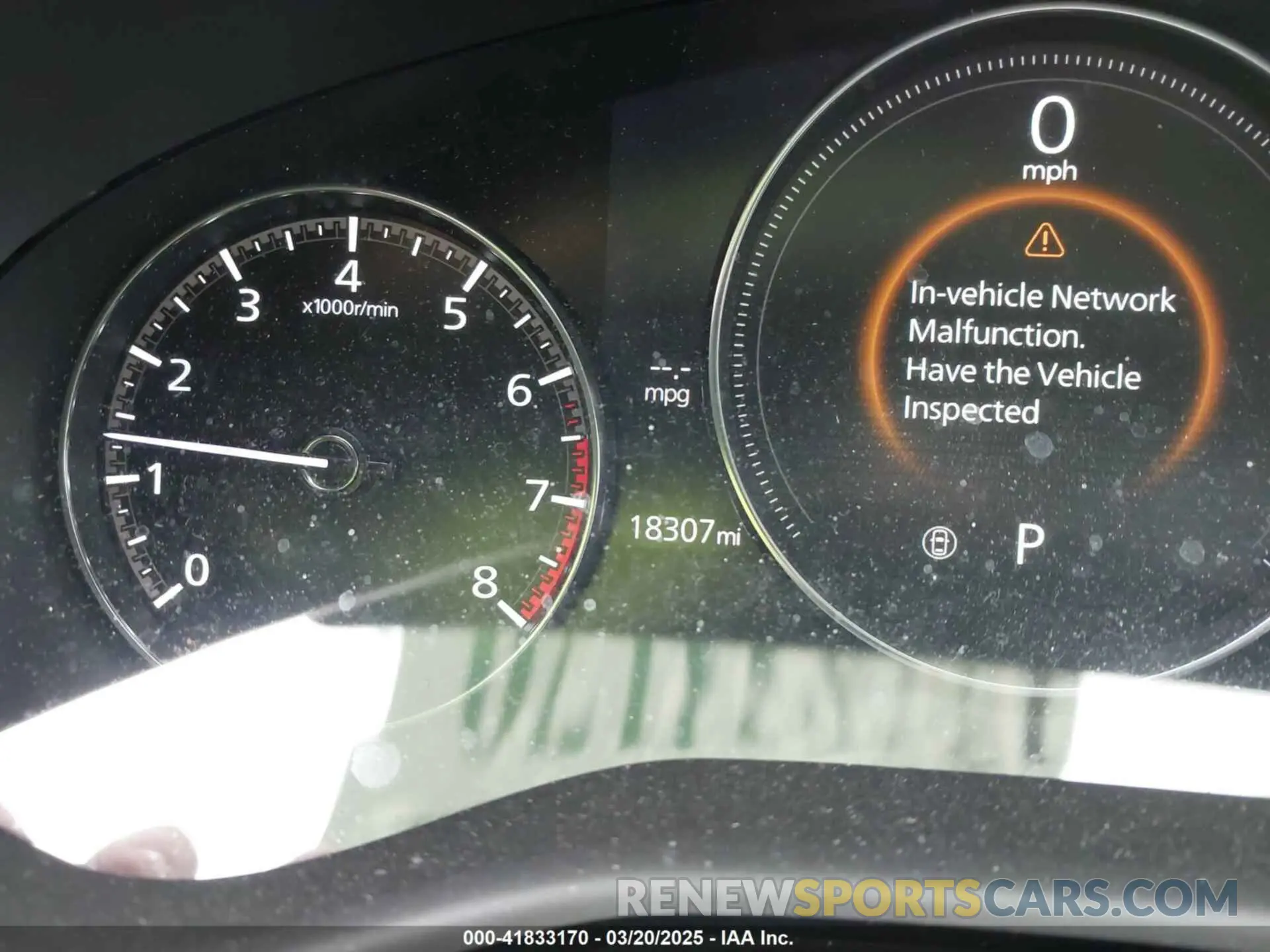 7 fotografías del automóvil dañado 3MVDMBAM6PM572425 MAZDA CX-30 2023