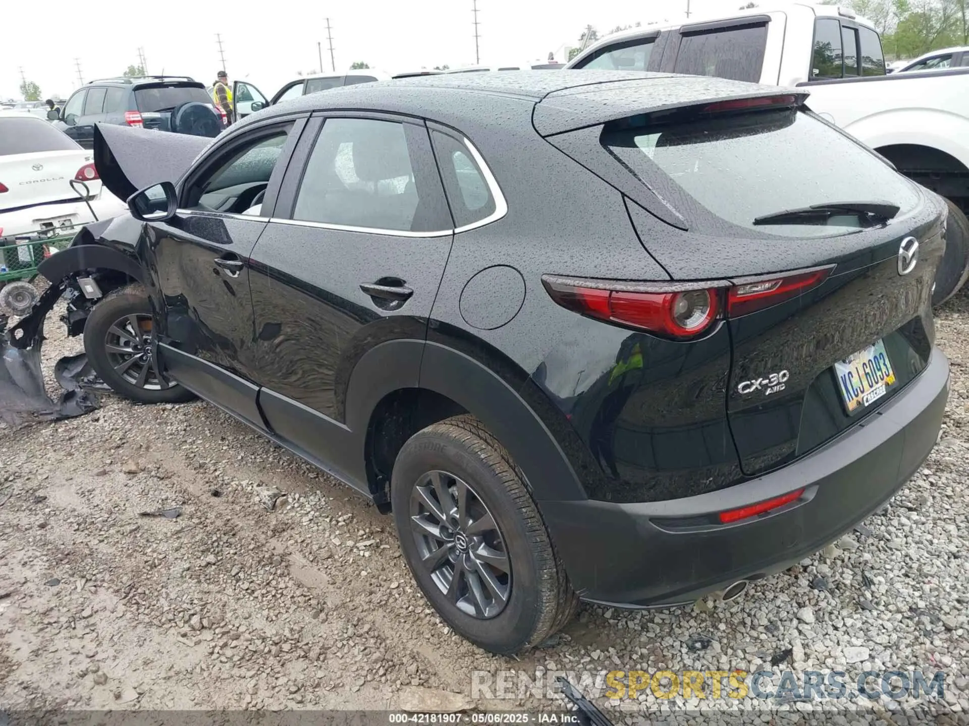 3 fotografías del automóvil dañado 3MVDMBAM7PM561904 MAZDA CX-30 2023