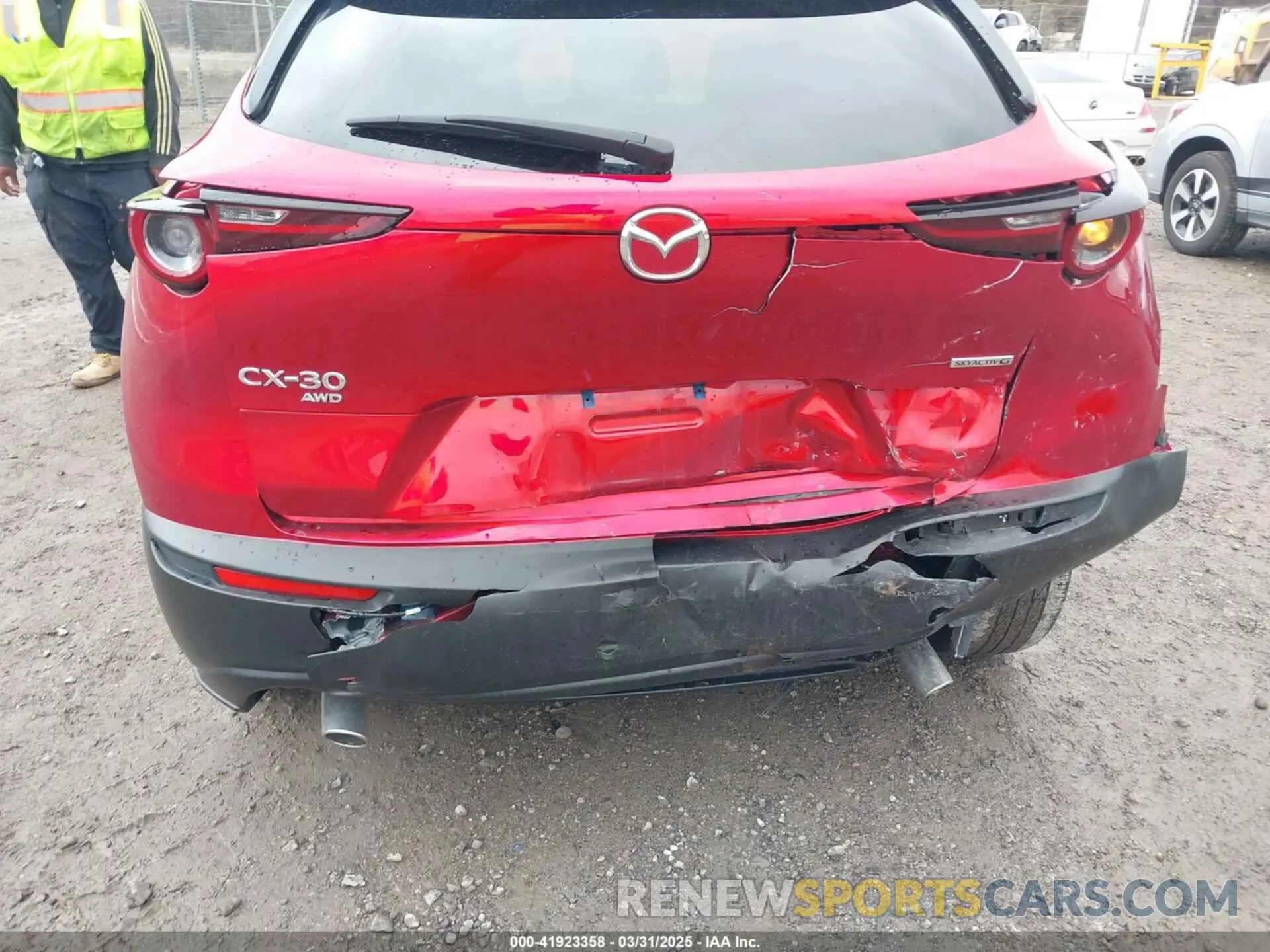 6 fotografías del automóvil dañado 3MVDMBBM0PM546997 MAZDA CX-30 2023