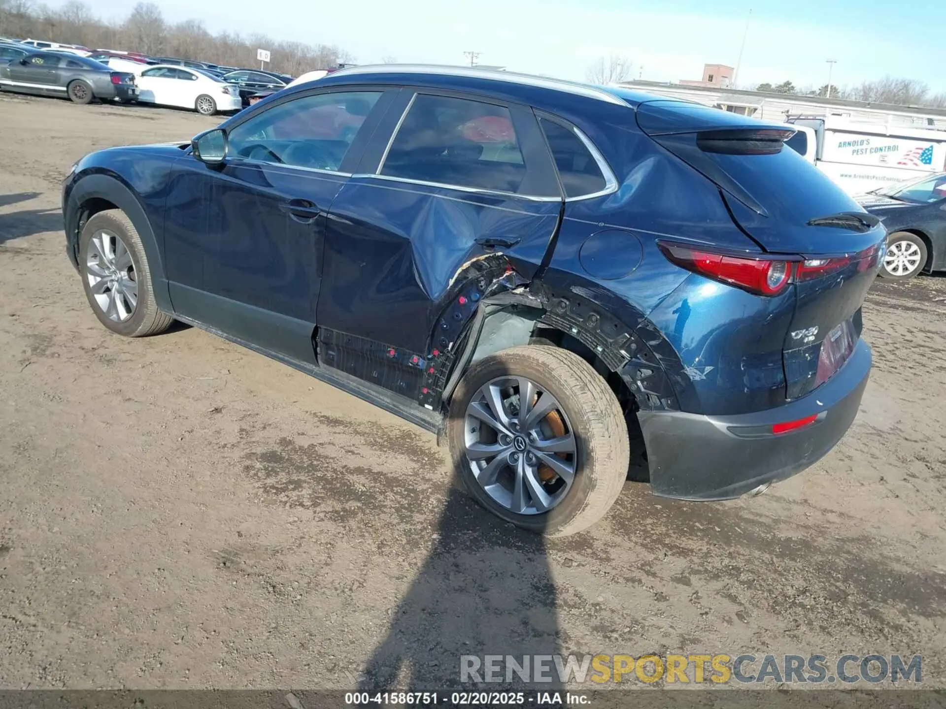 3 fotografías del automóvil dañado 3MVDMBBM2PM586062 MAZDA CX-30 2023