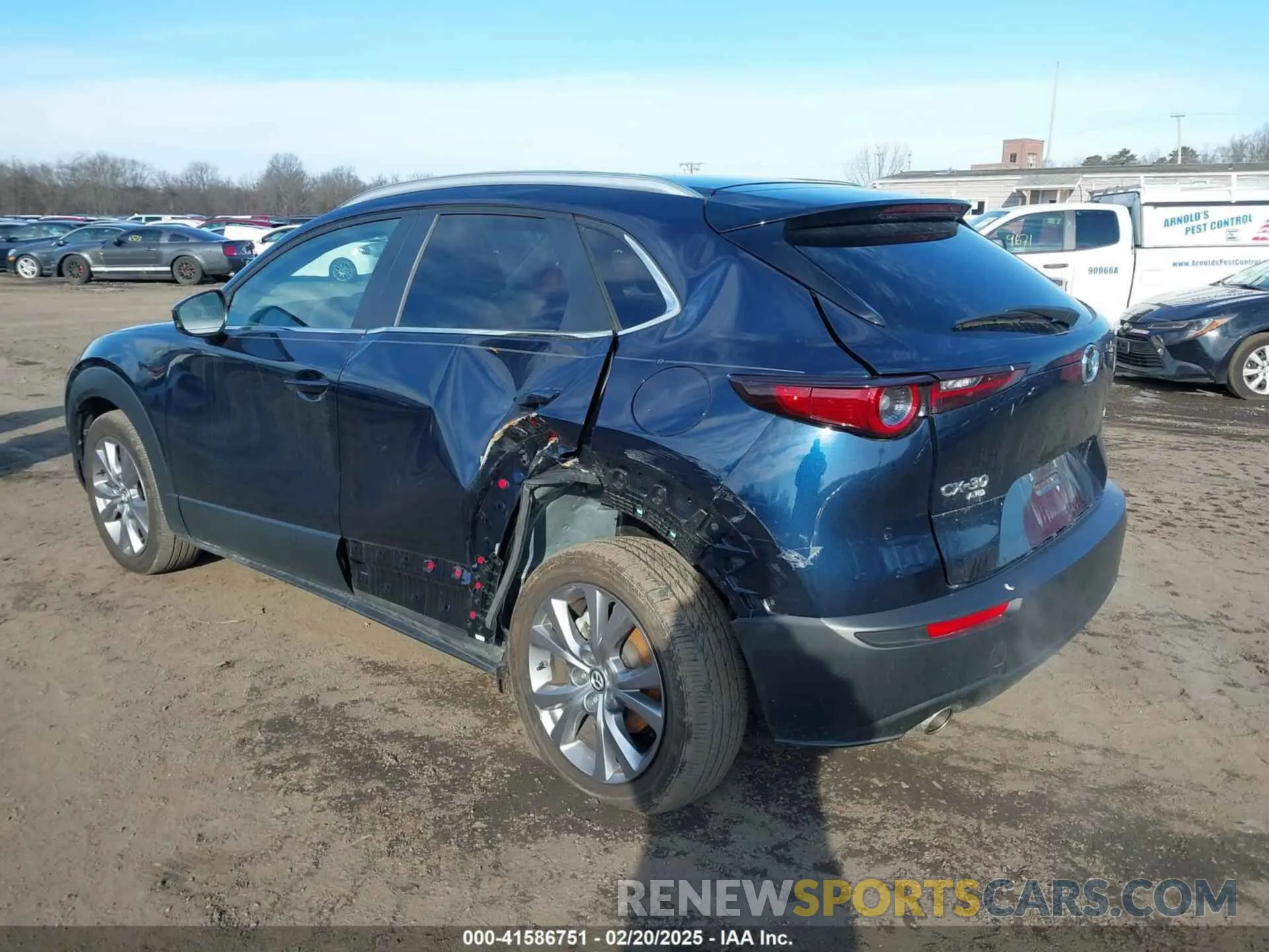 6 fotografías del automóvil dañado 3MVDMBBM2PM586062 MAZDA CX-30 2023