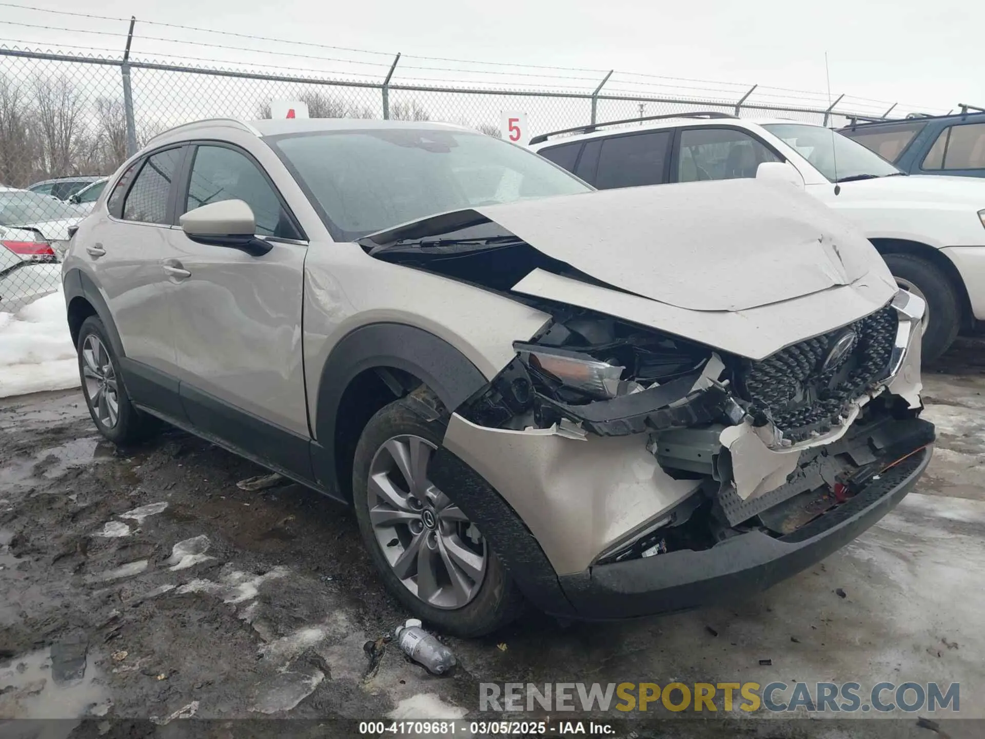 1 fotografías del automóvil dañado 3MVDMBBM4PM525845 MAZDA CX-30 2023